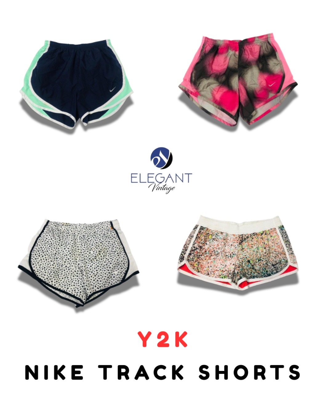 Y2K Nike Track Shorts - EV1852