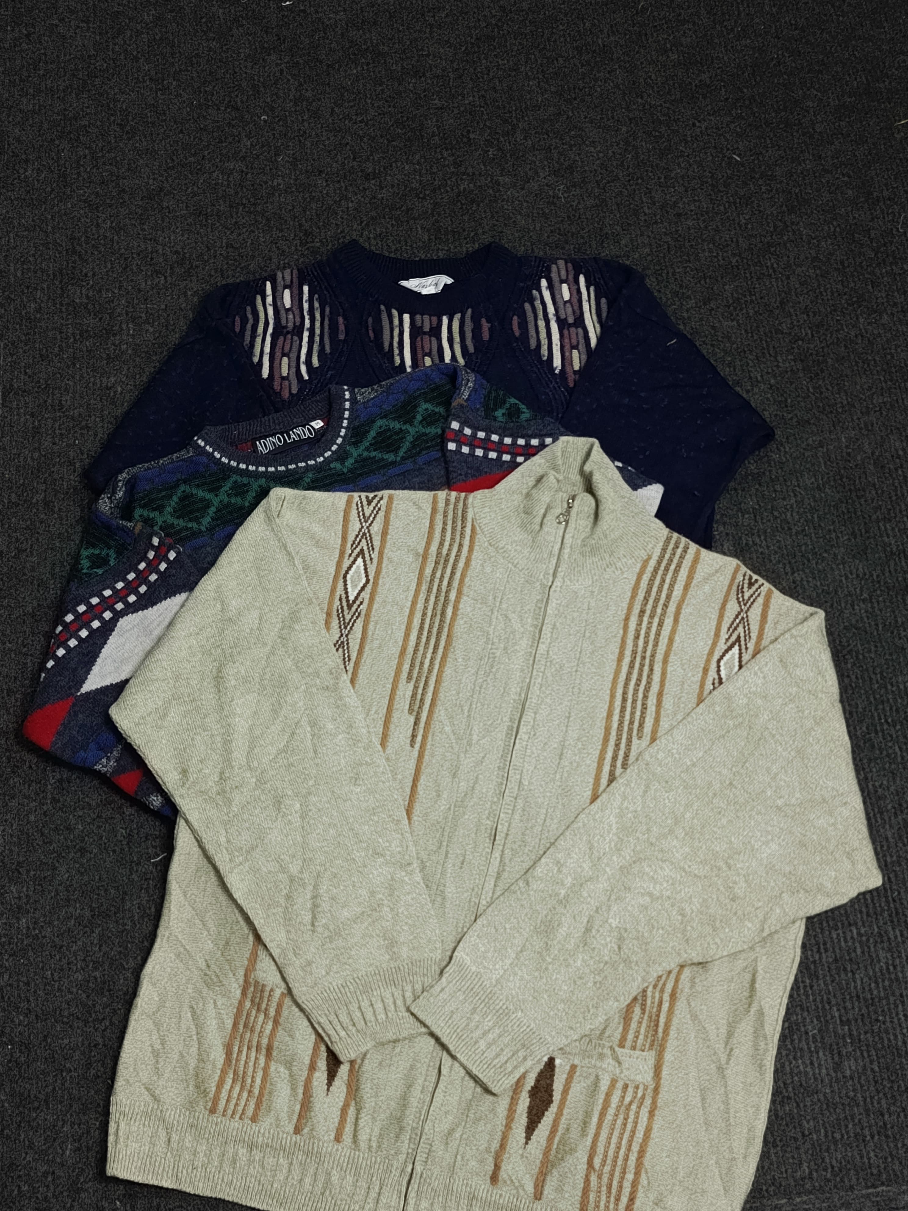 Coogi-Style Sweaters / Knitwear