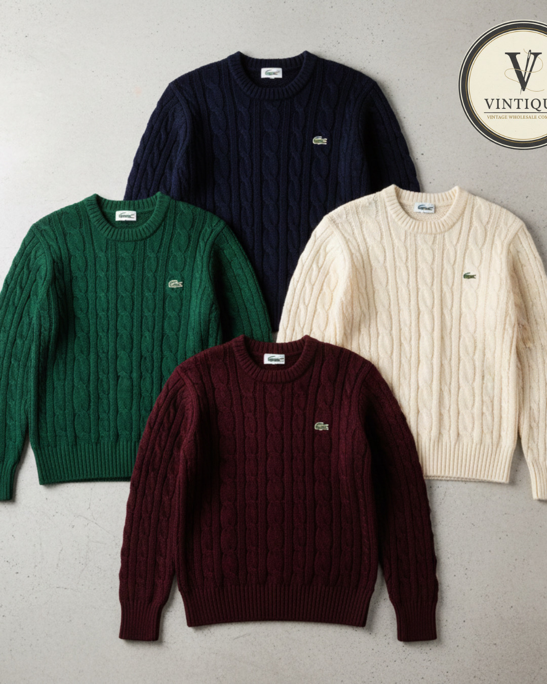 Vintage Lacoste Sweaters #5126