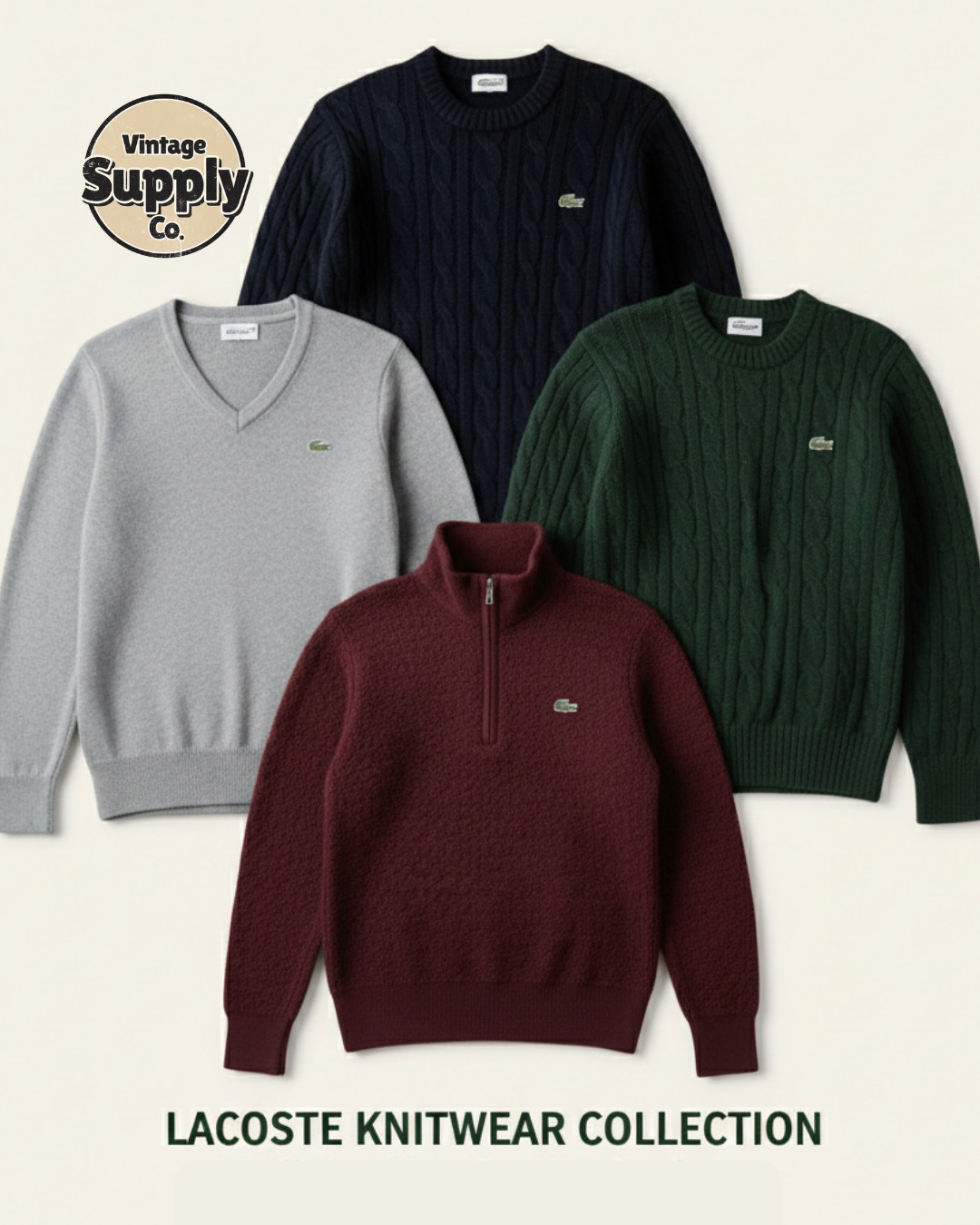 Vintage Lacoste Sweaters | 050126