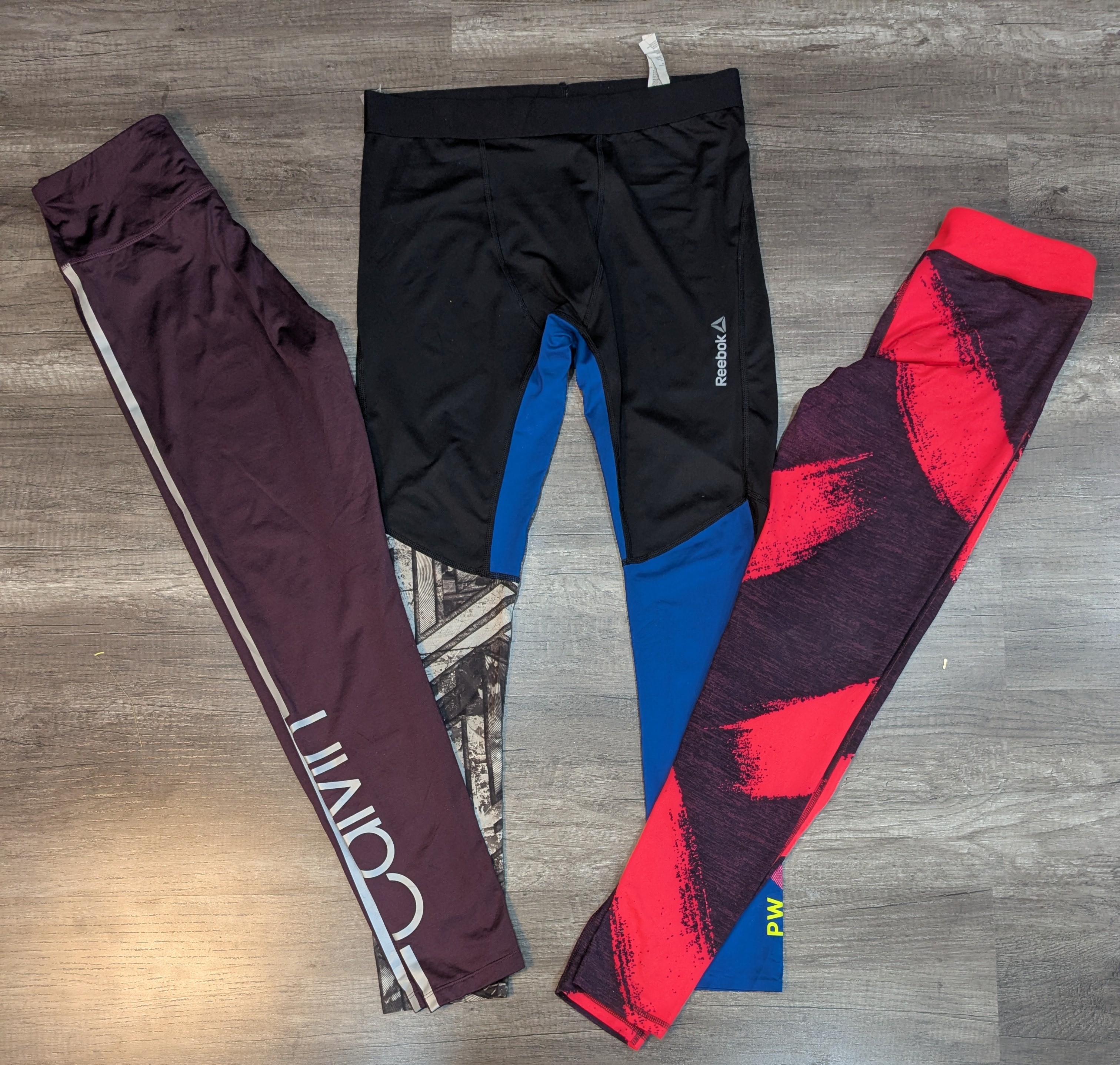 1937 - チャンピオン, Reebok, カルバン・クライン, Nike レギンス