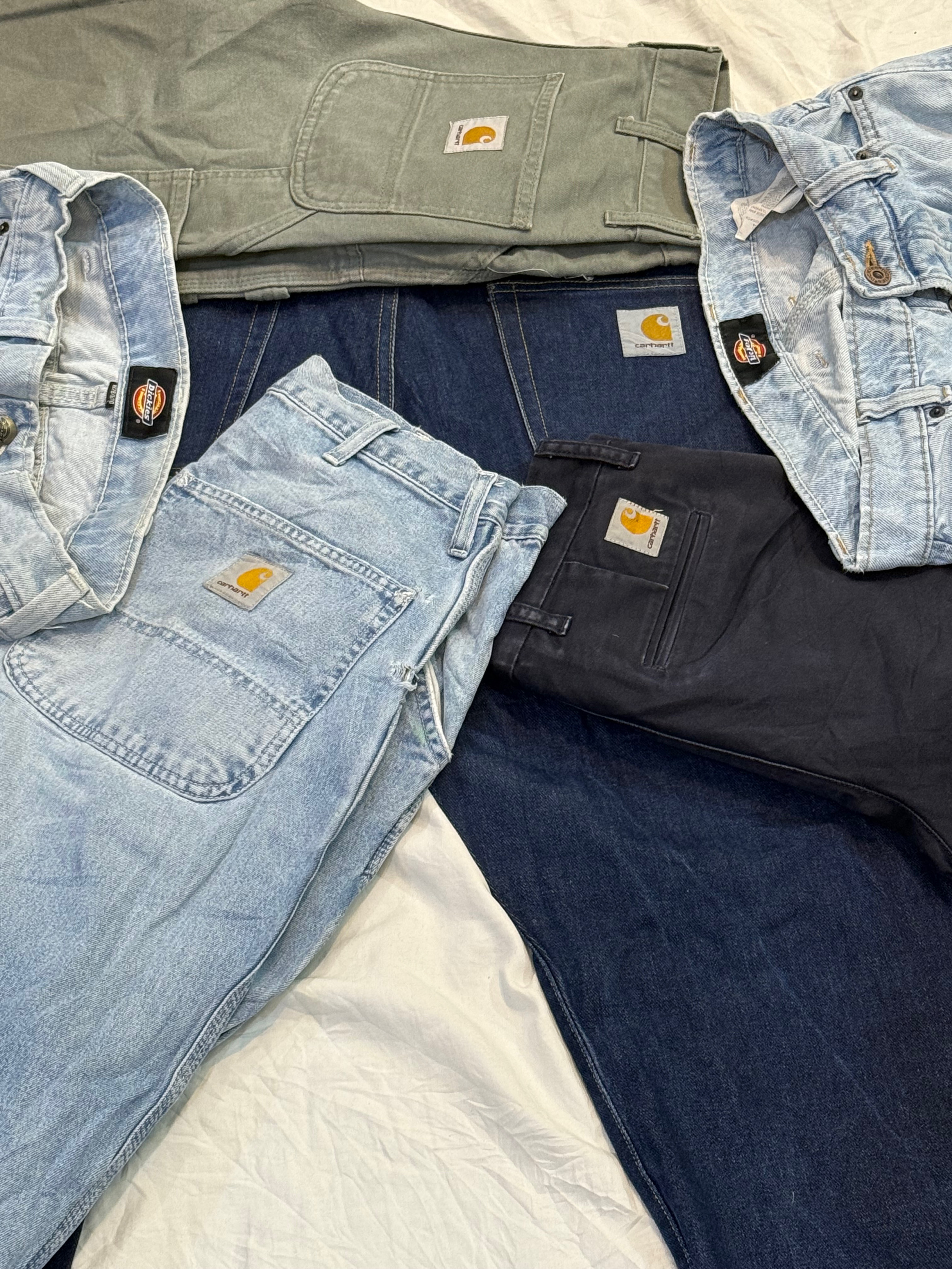 Mix Carhartt and Dickies Jeans