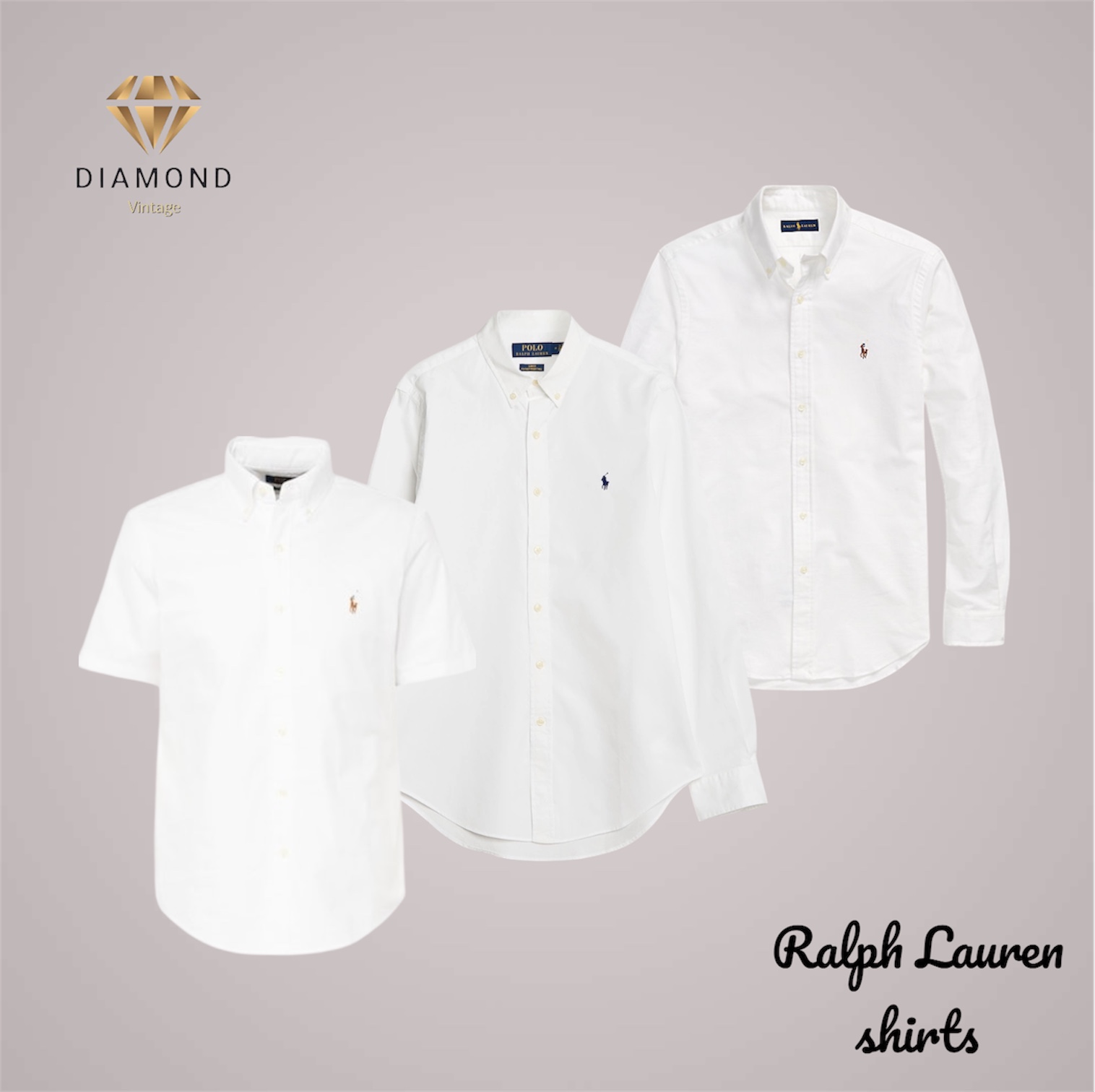 Ralph Lauren White Shirts (DV -01-192)