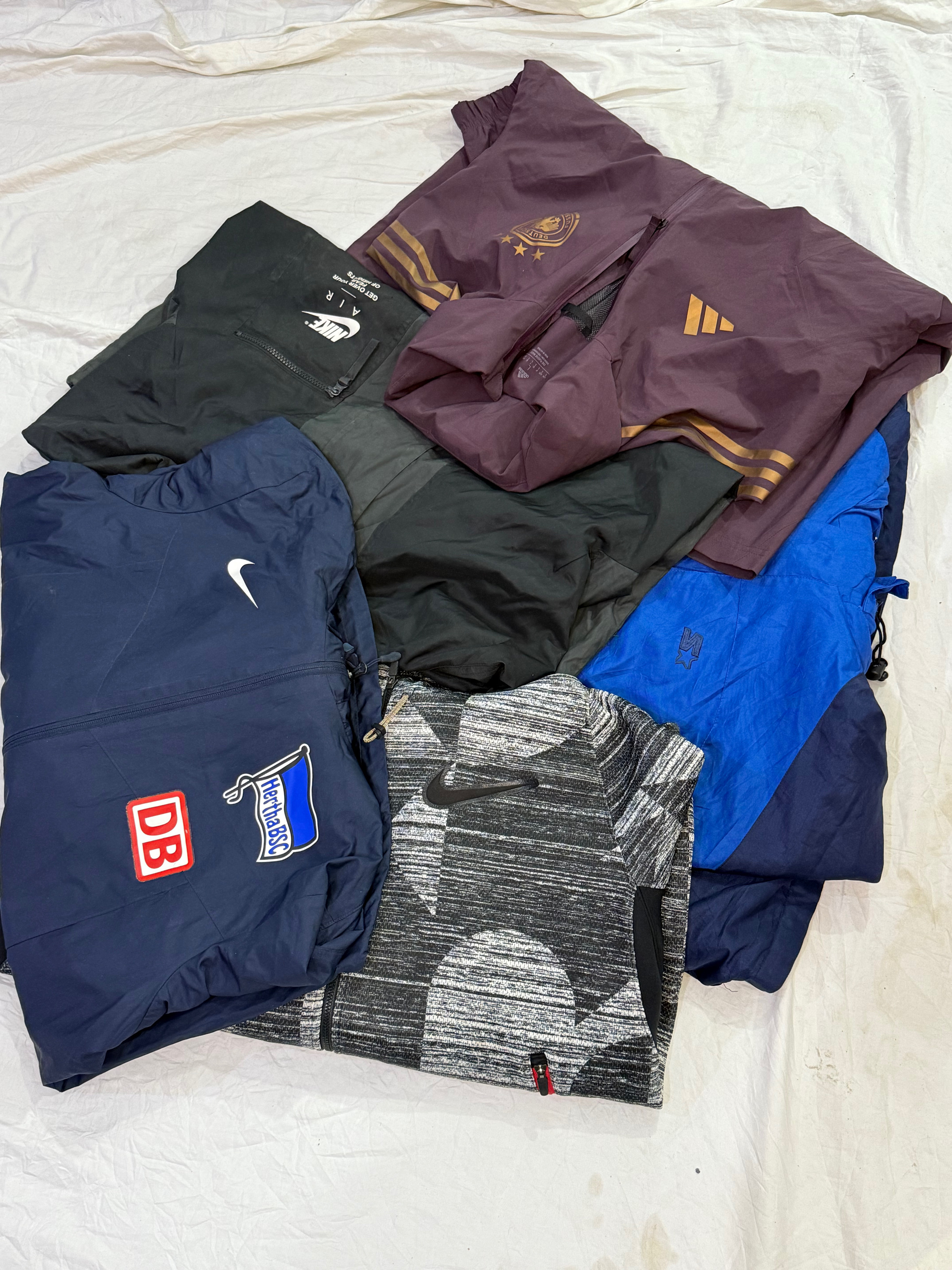 ミックススポーツジャケット Nike Adidas Puma