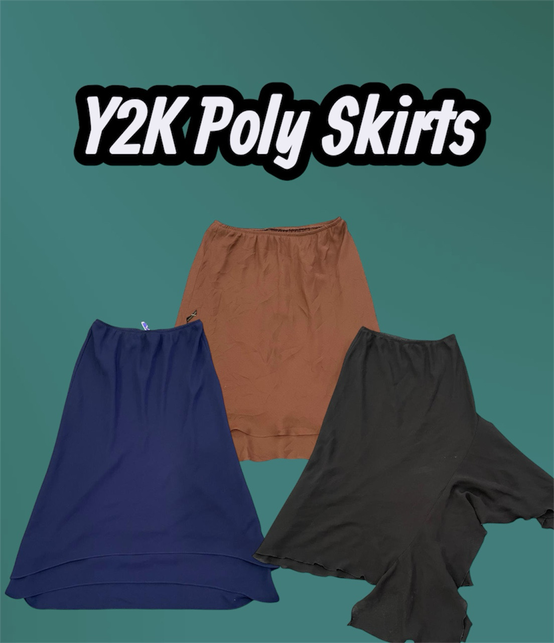 Y2K Poly Skirts - e7 (07/01)