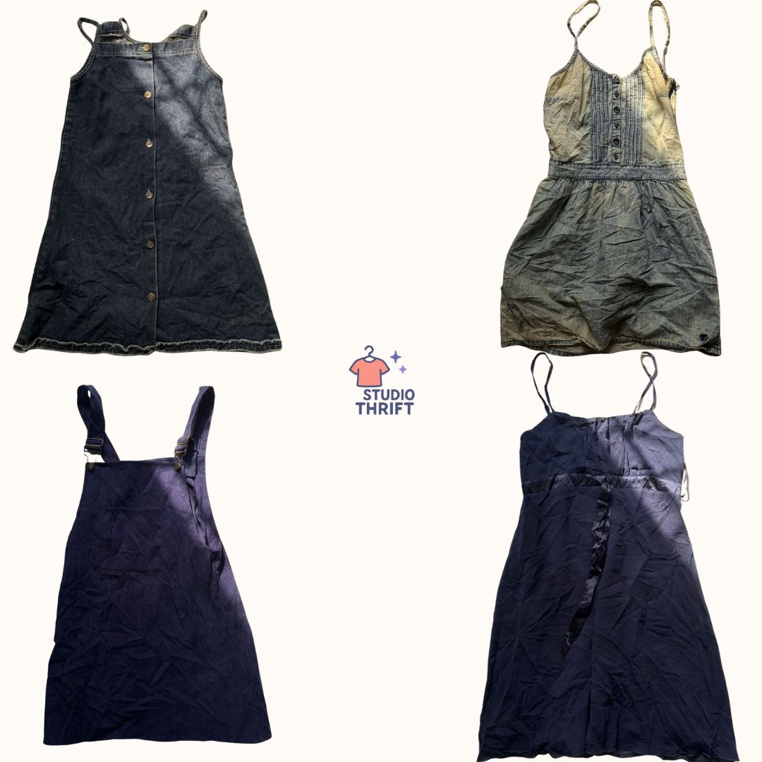 Blue Hour Y2K Mini Dress(DR-056)