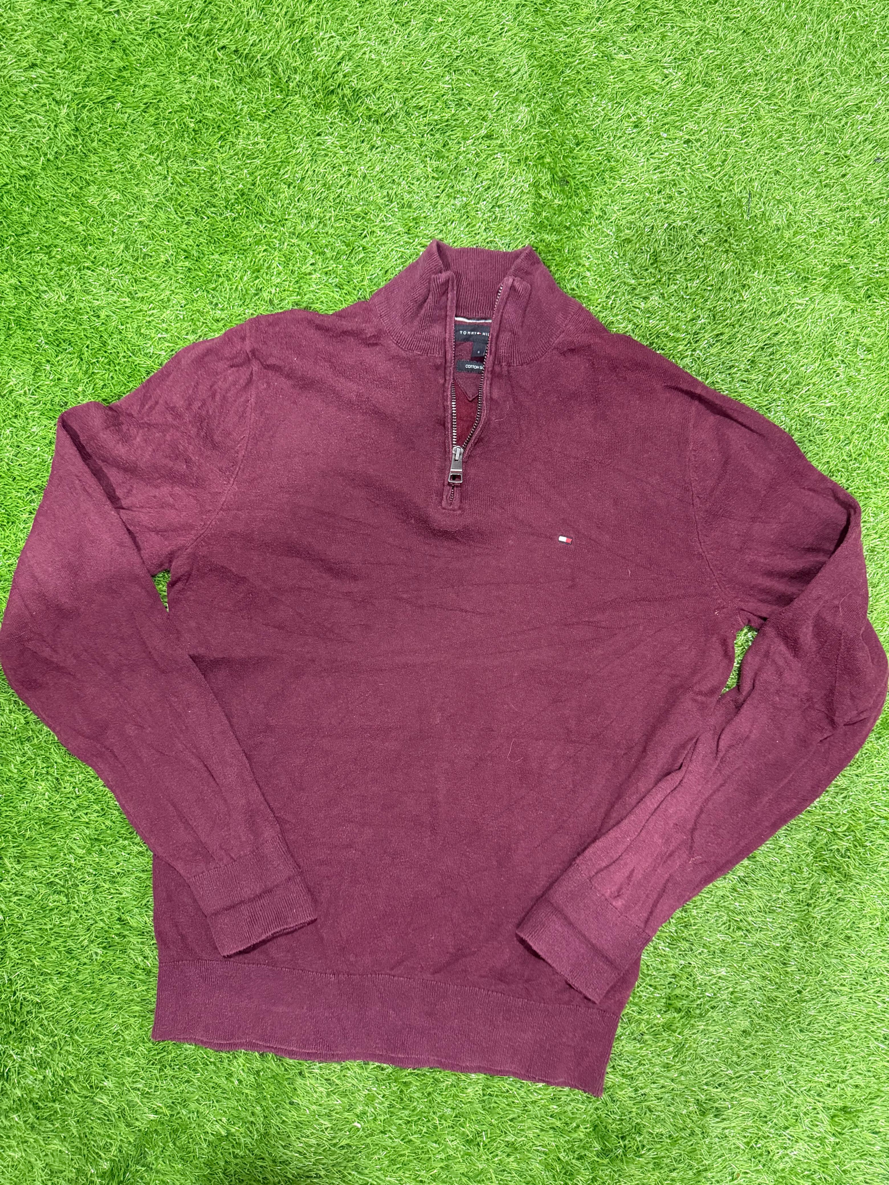 トミー・ヒルフィガー クルーネック スウェットシャツ