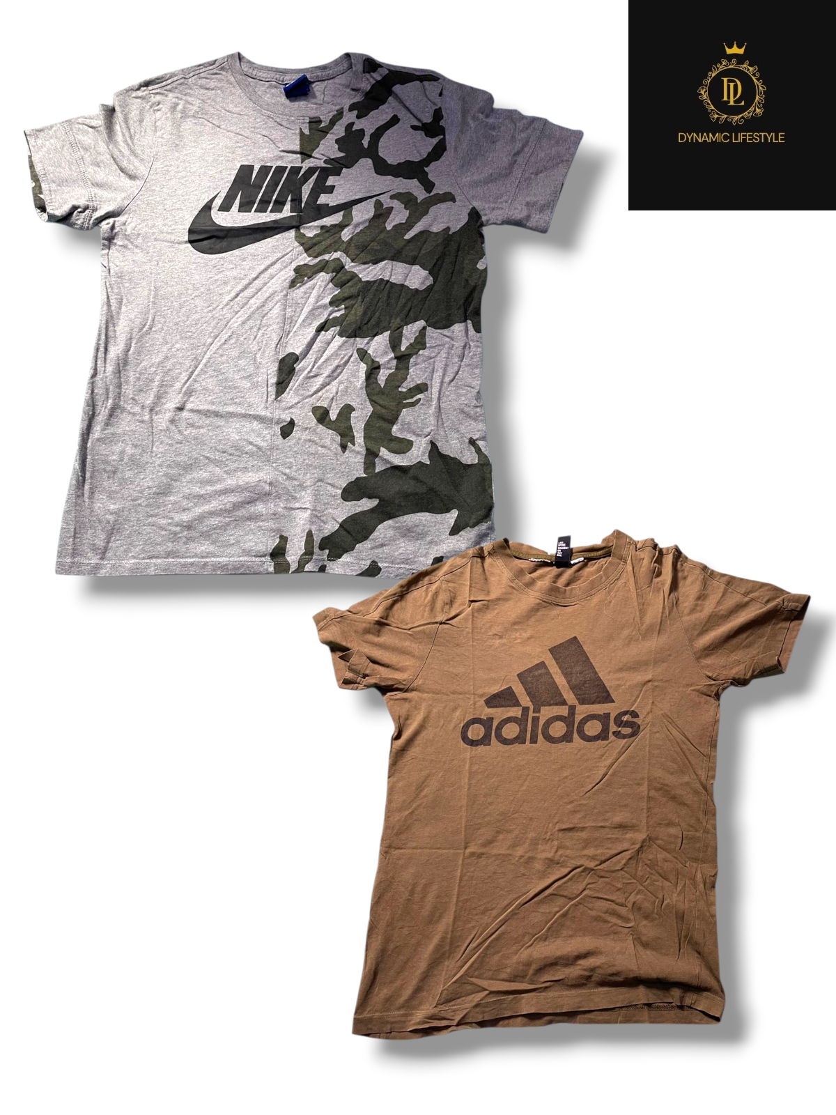 T-shirts Nike puma Adidas.