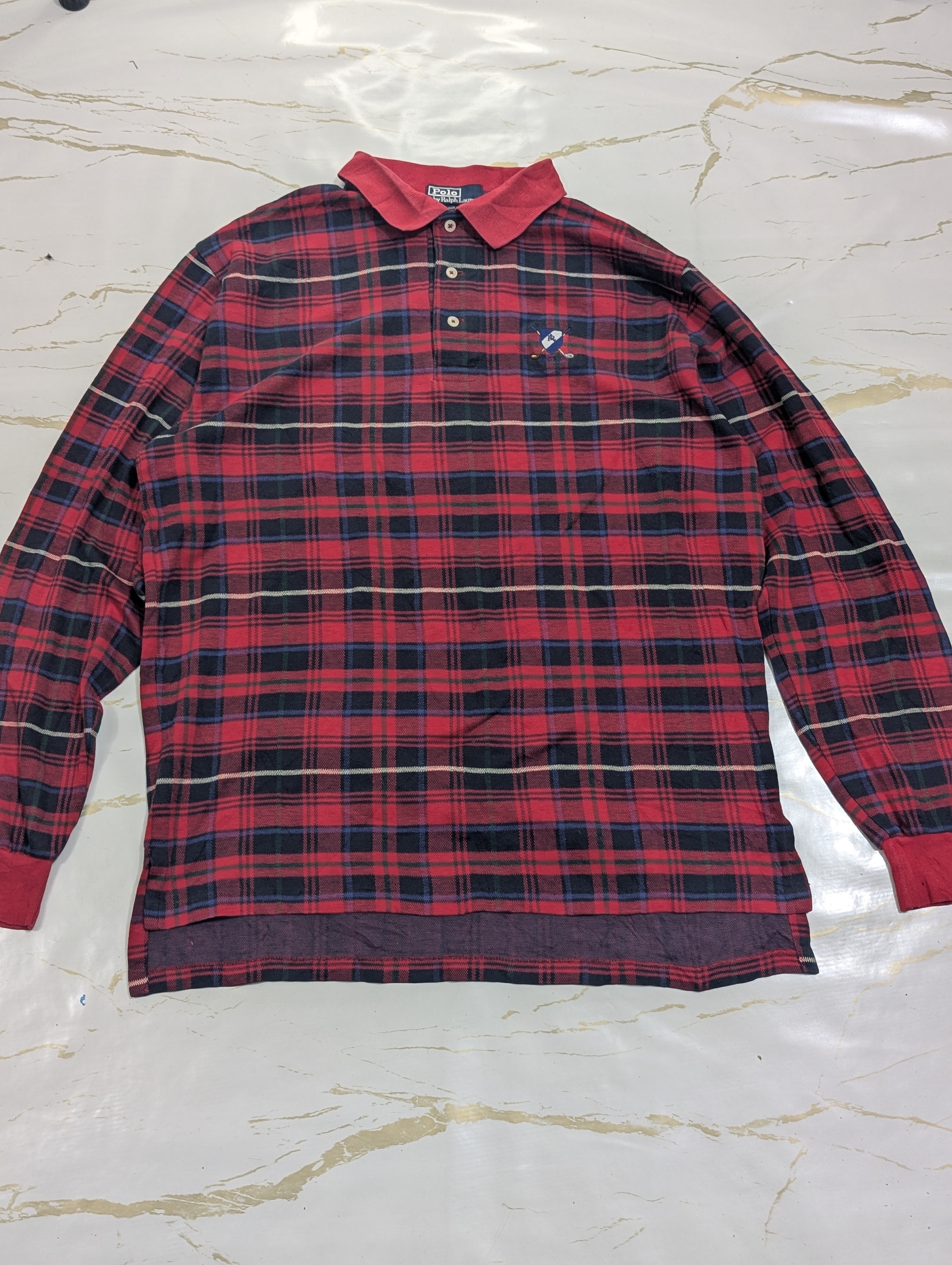 ポロ RL ロングスリーブ ポロ Tシャツ
