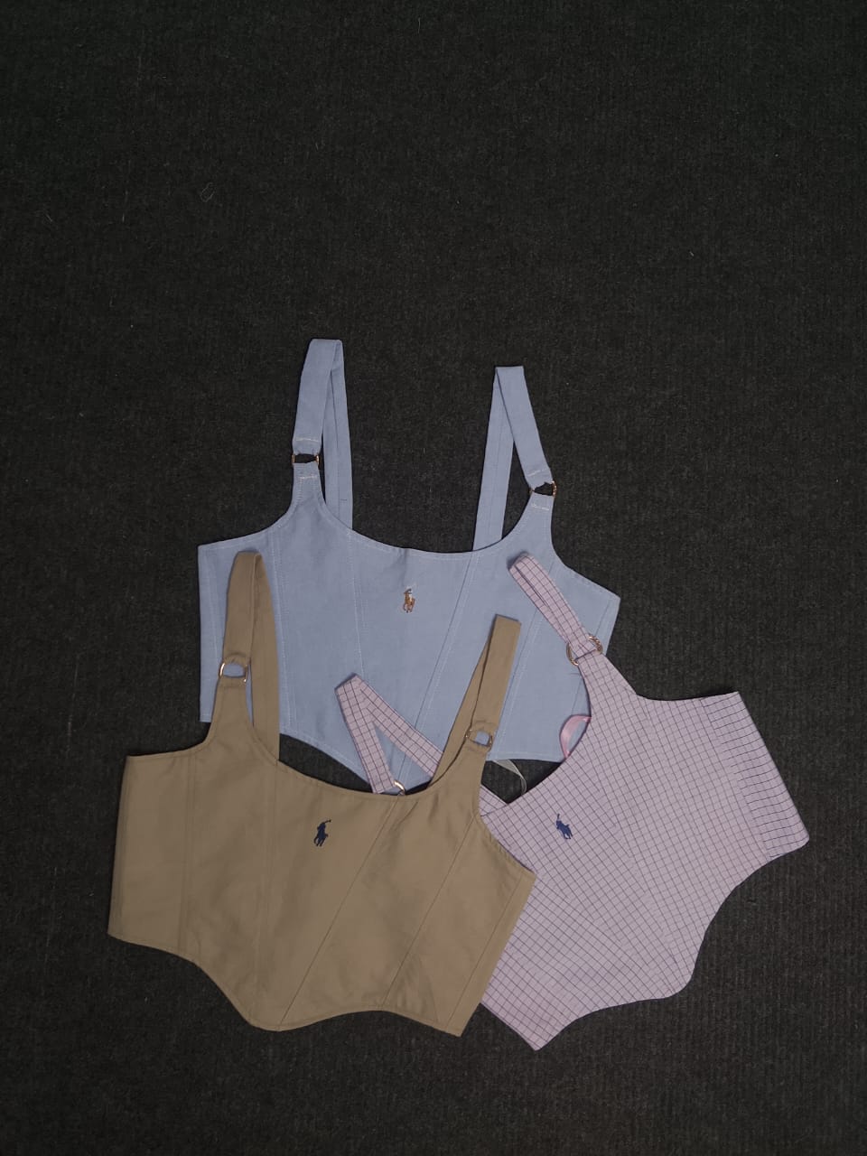 Ralph Lauren Corset top (upcycled)