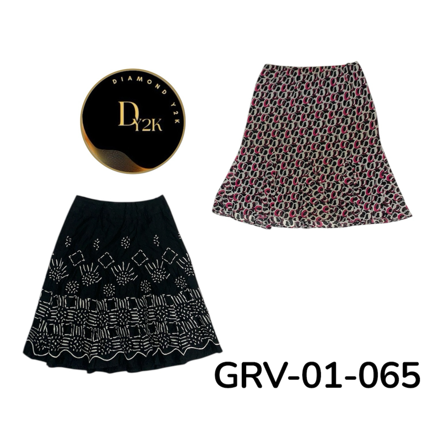 Classic Y2K Poly Skirt – Cute Retro Outfit (GRV-01..