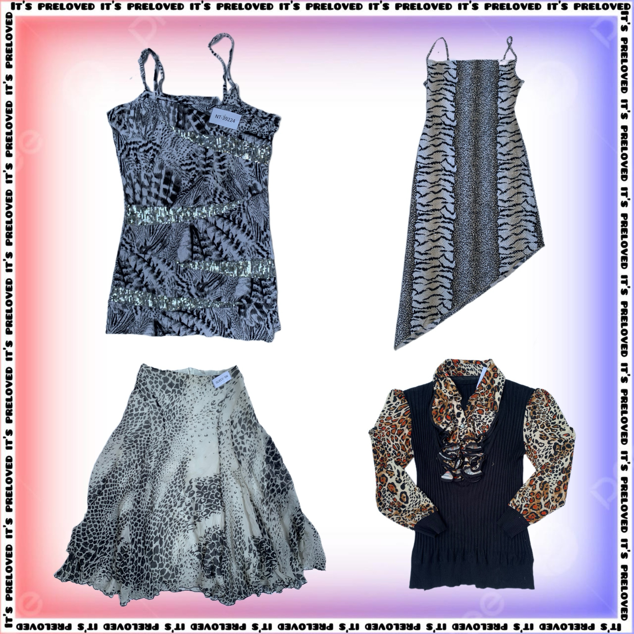 Animal Print Mania - Tops, Dresses, Skirts (SS-182..