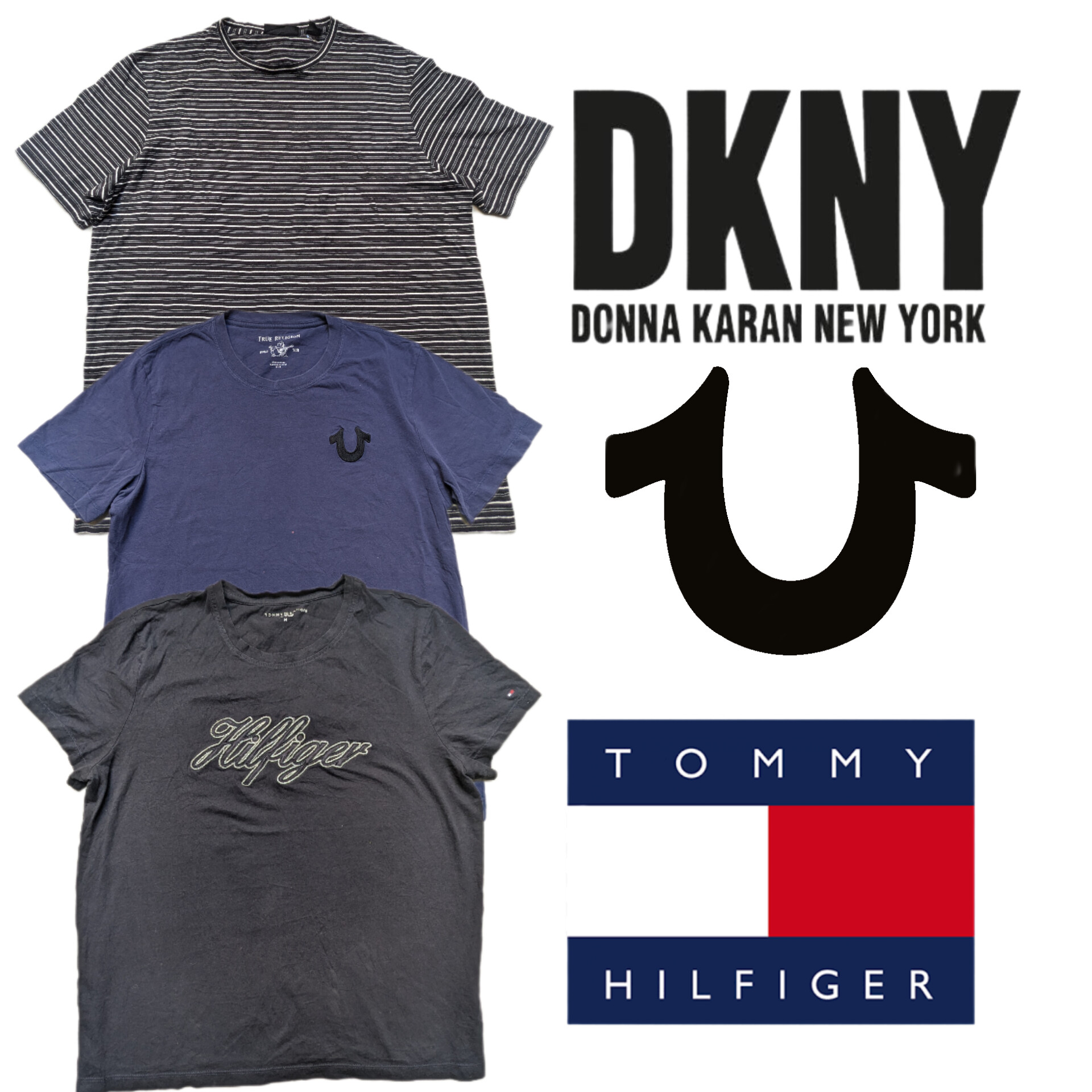 ユニセックスミックスブランドTシャツバンドル - 7枚