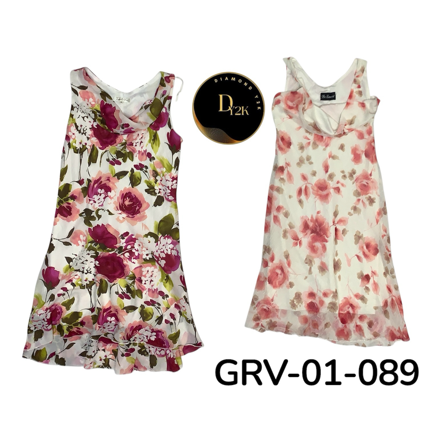 Y2K Inspired Poly Dress – Chic Summer Outfit (GRV-..