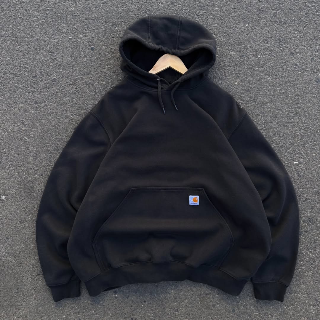 Carhartt rework style pullover hoodie