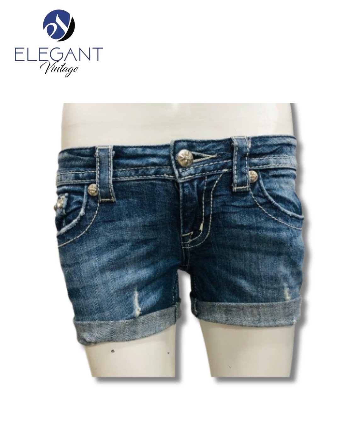 UPCYCLED Miss Me Shorts - EVR0033