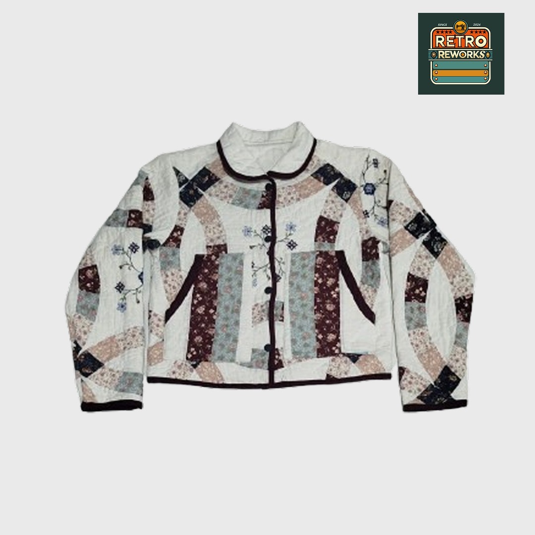 アップサイクル キルト ジャケット
