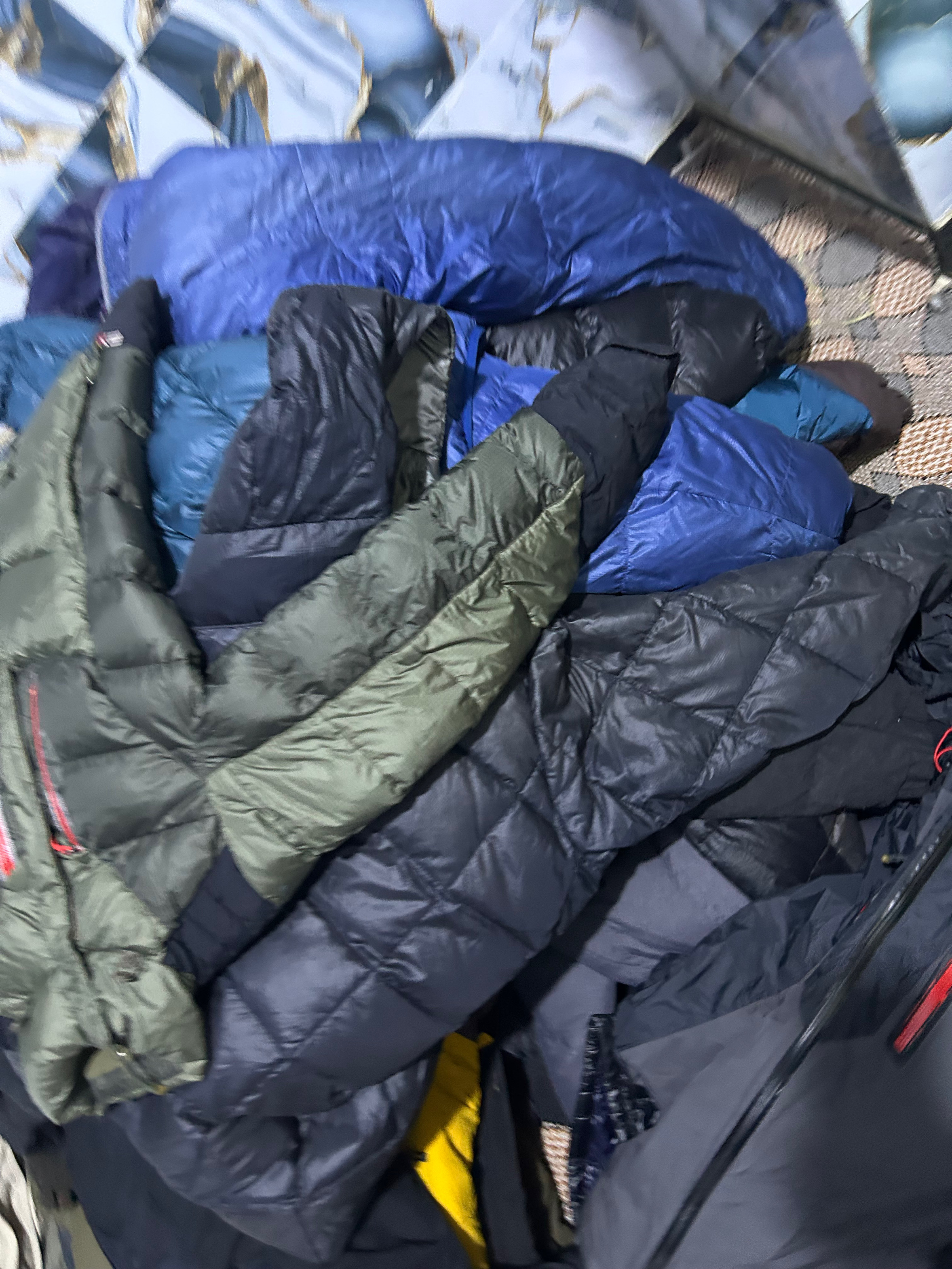 プレミアム品質モンベルパファージャケット pcs 35