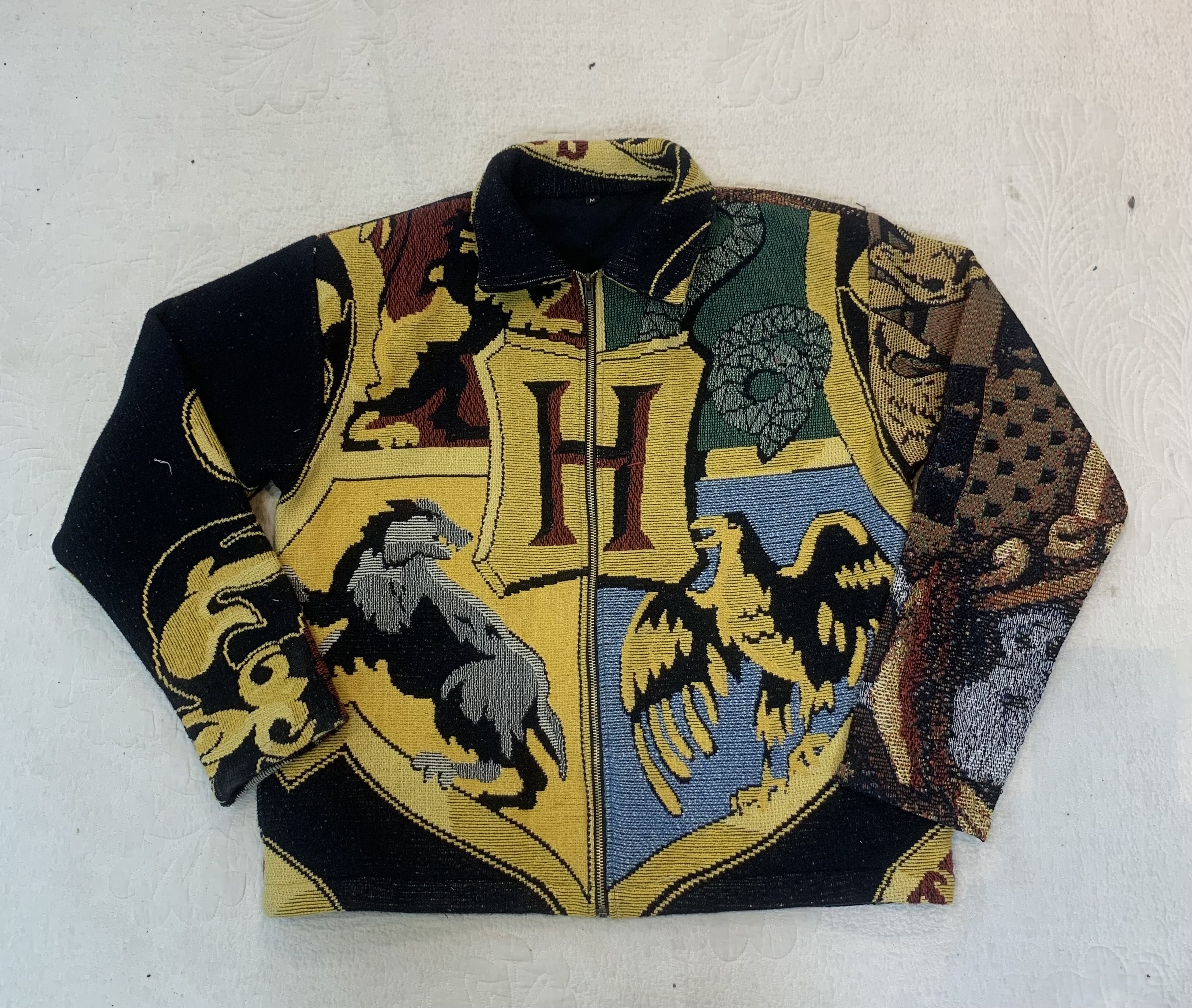 アップサイクルタペストリー スタイリッシュジャケット (RW-01)