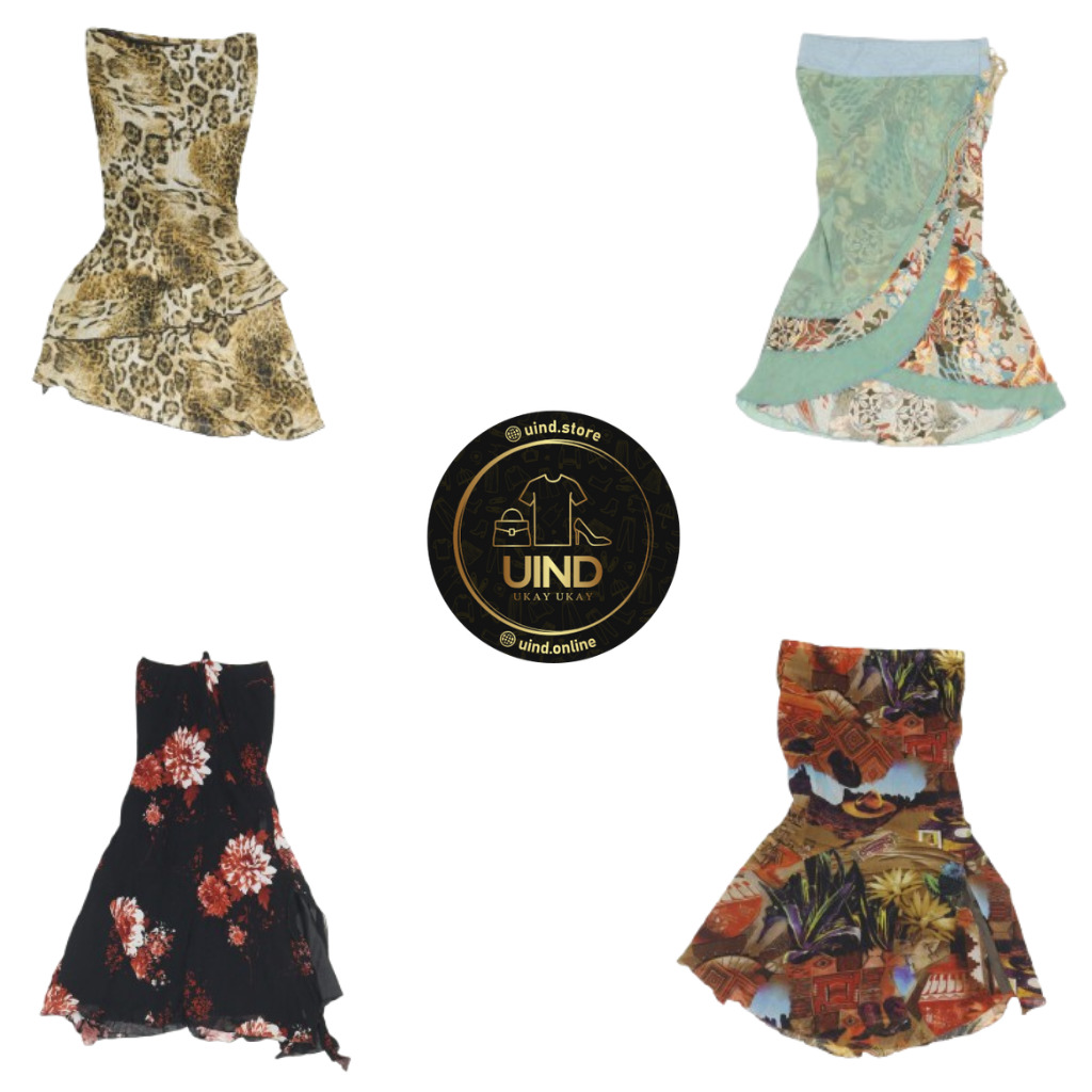 Gonne hippie fluttuanti Y2K