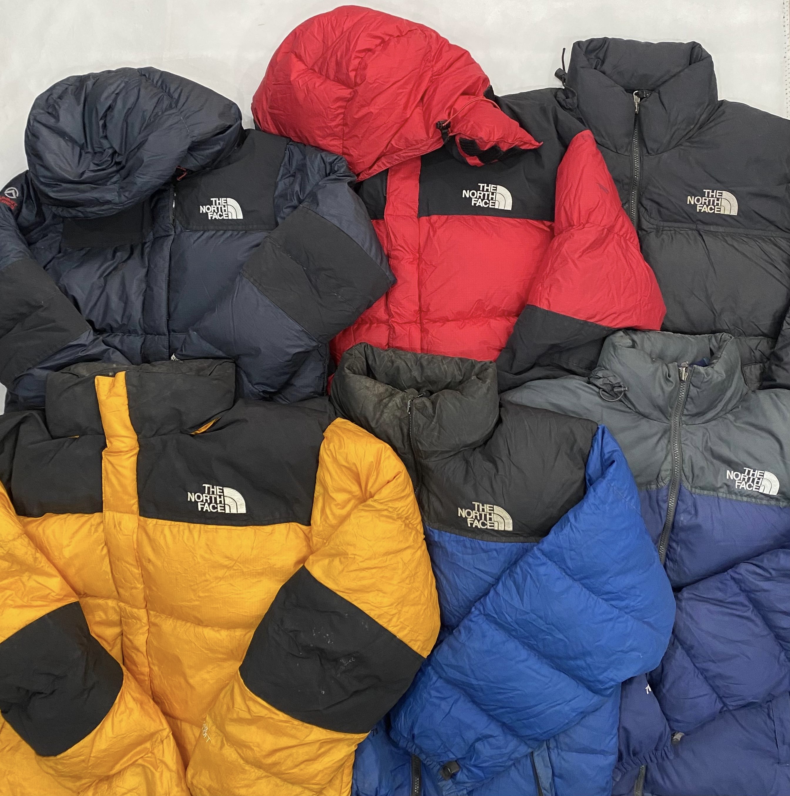 Branded The North Face Puffer Jackets - 18 Pieces