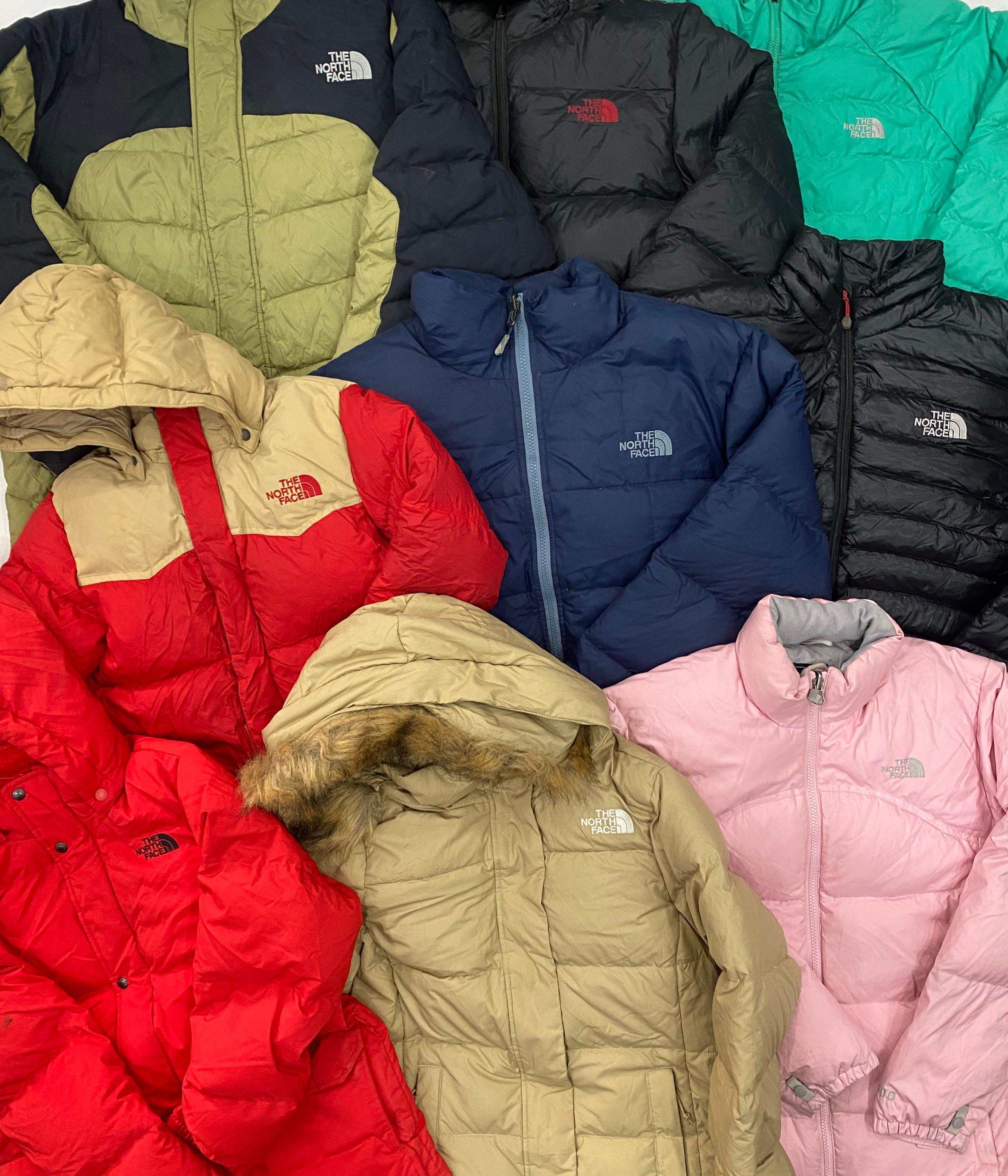 Branded The North Face Puffer Jackets - 32 Pieces