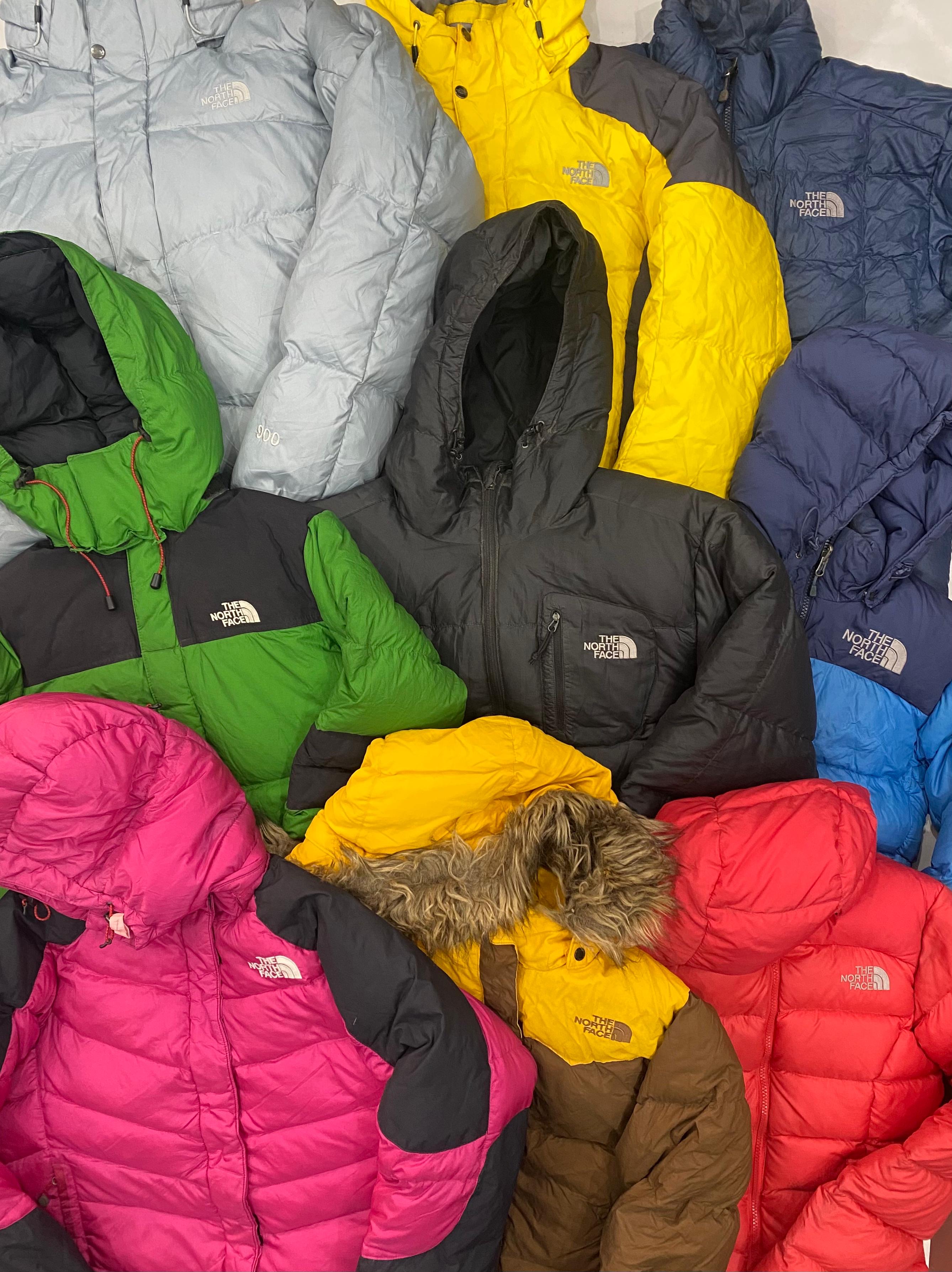 Branded The North Face Puffer Jackets - 31 Pieces