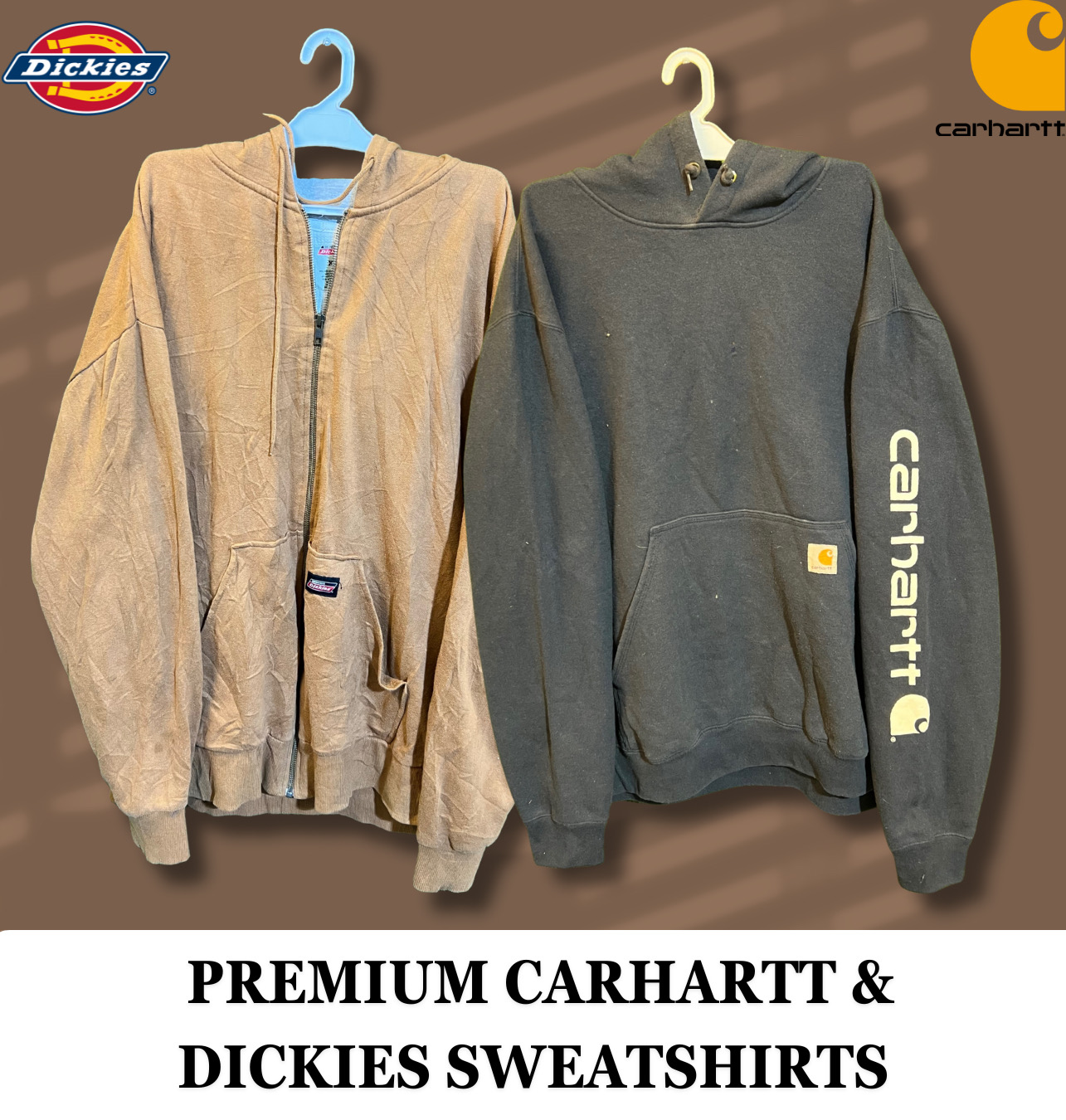Sudaderas Premium Carhartt y Dickies