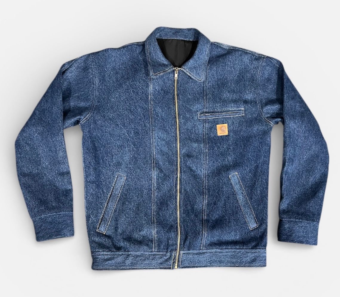 Fs-71 Upcycled Carhartt denim slim fit jacket