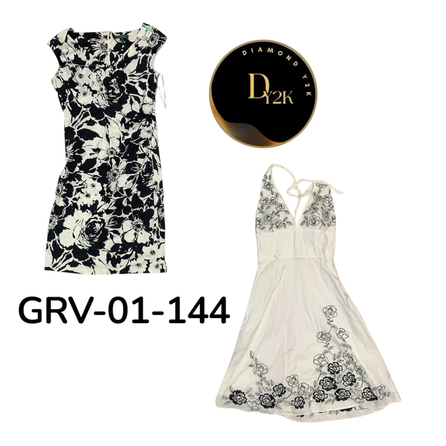 Robes Mini en Coton Y2K (GRV-01-144)