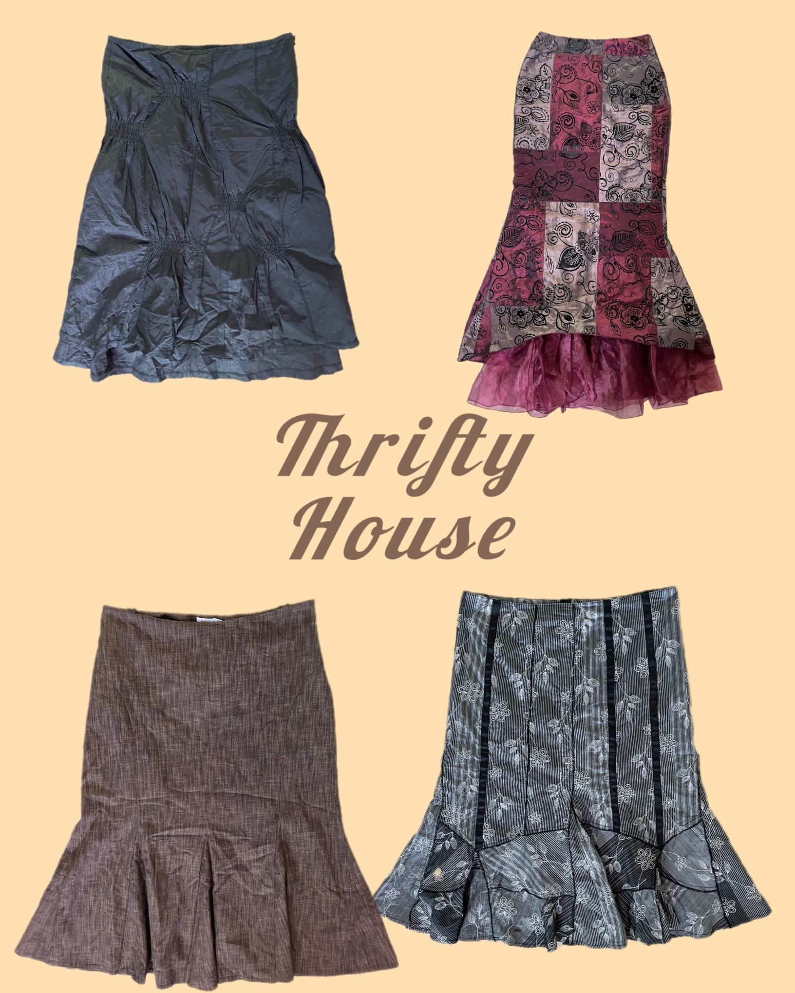 Jupes maxi Boho Flair Y2k (TH/128)