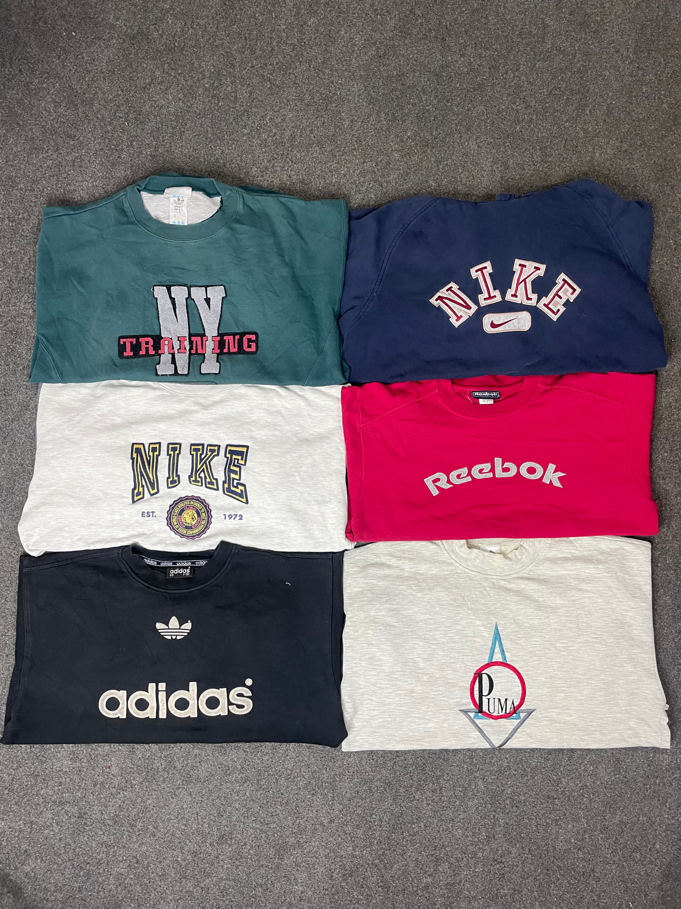 Vintage Branded Sweatshirts 80s 90s 26 piece