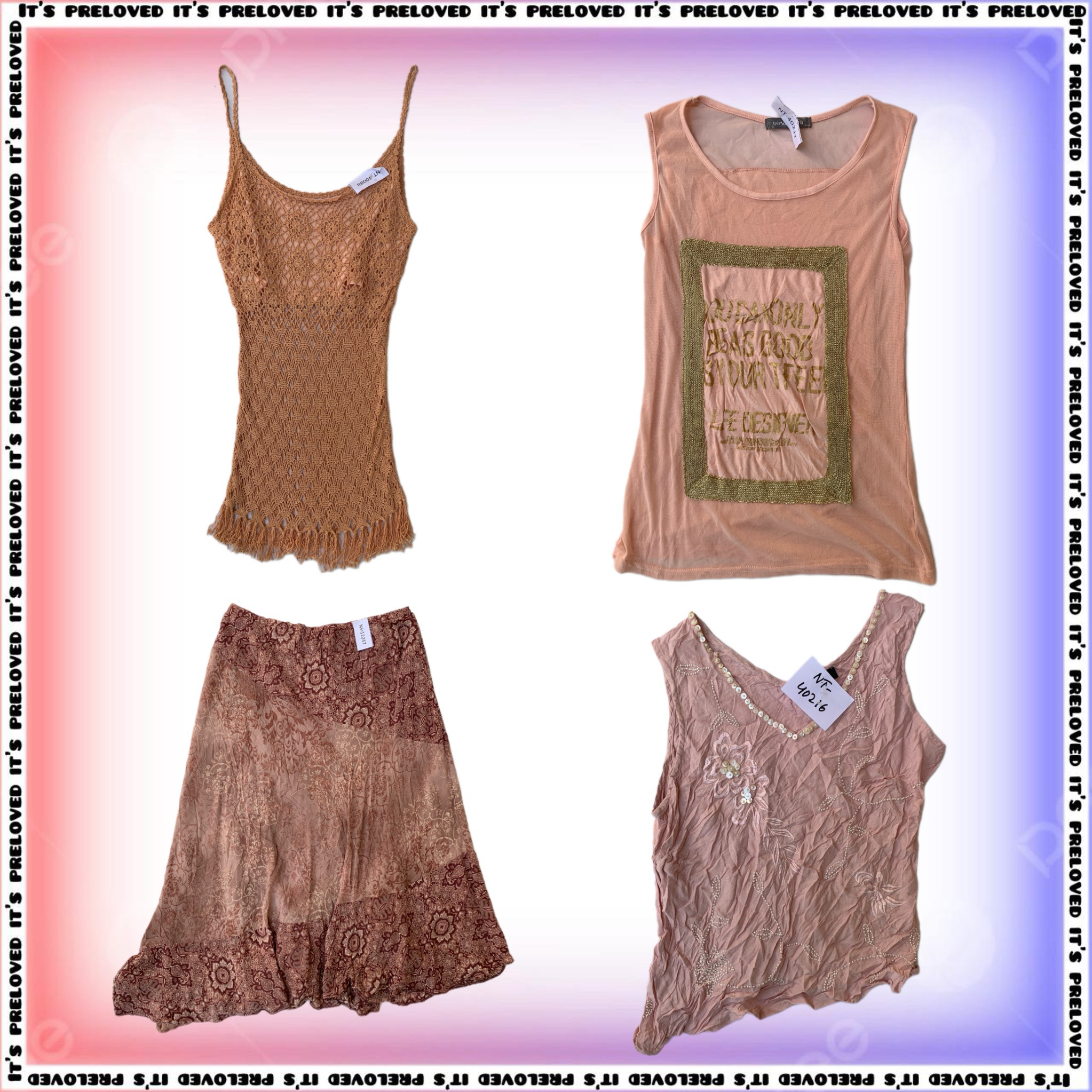 Girly Girl Gloss Edit - tops, robes, jupes (SS-185..