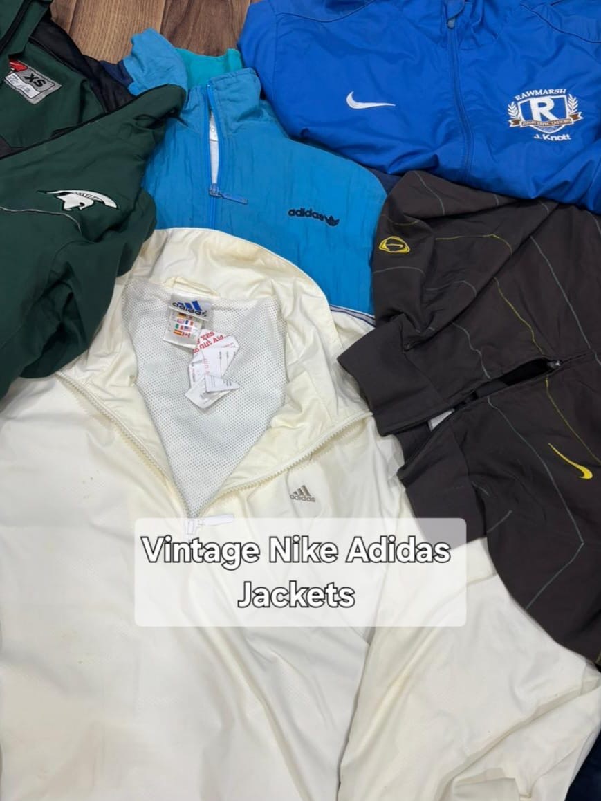 Vintage Nike, Adidas Jackets