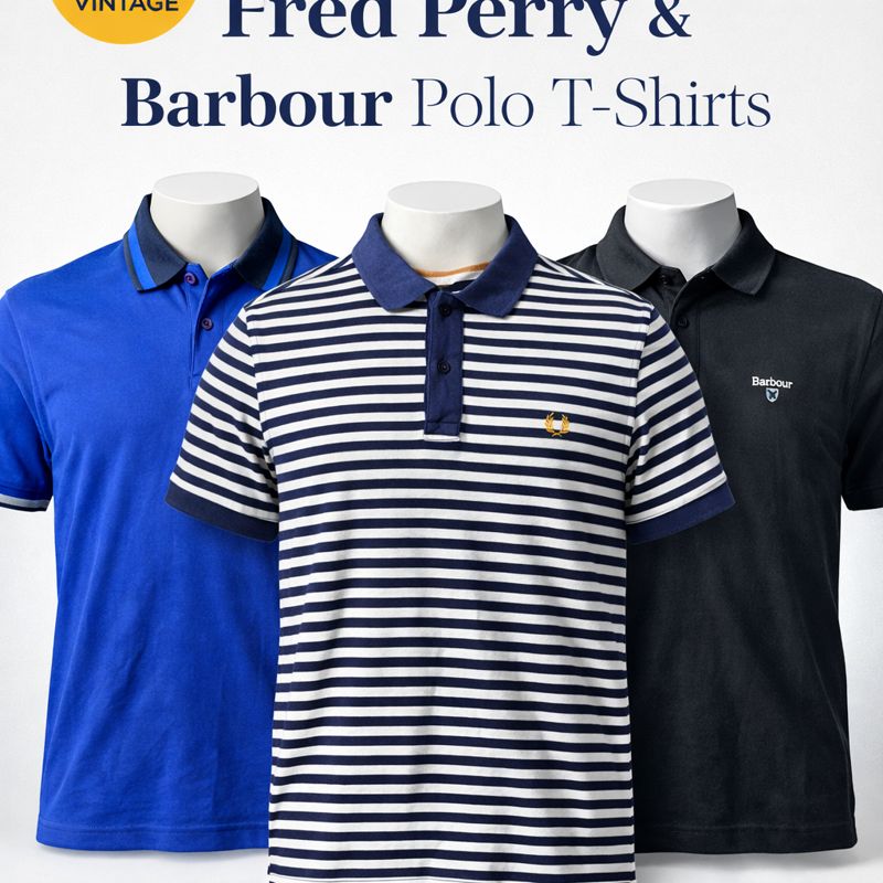 Premium Fred Perry Barbour Polo T-shirts