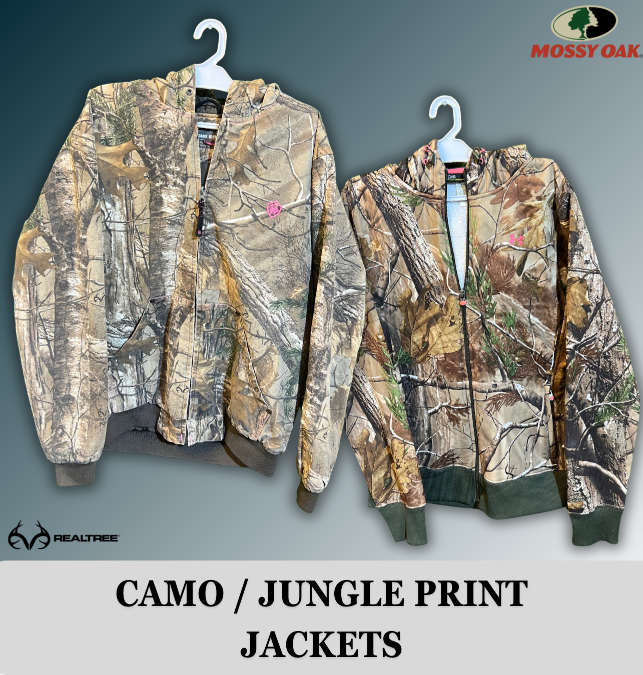 Camo / Jungle Print Jackets