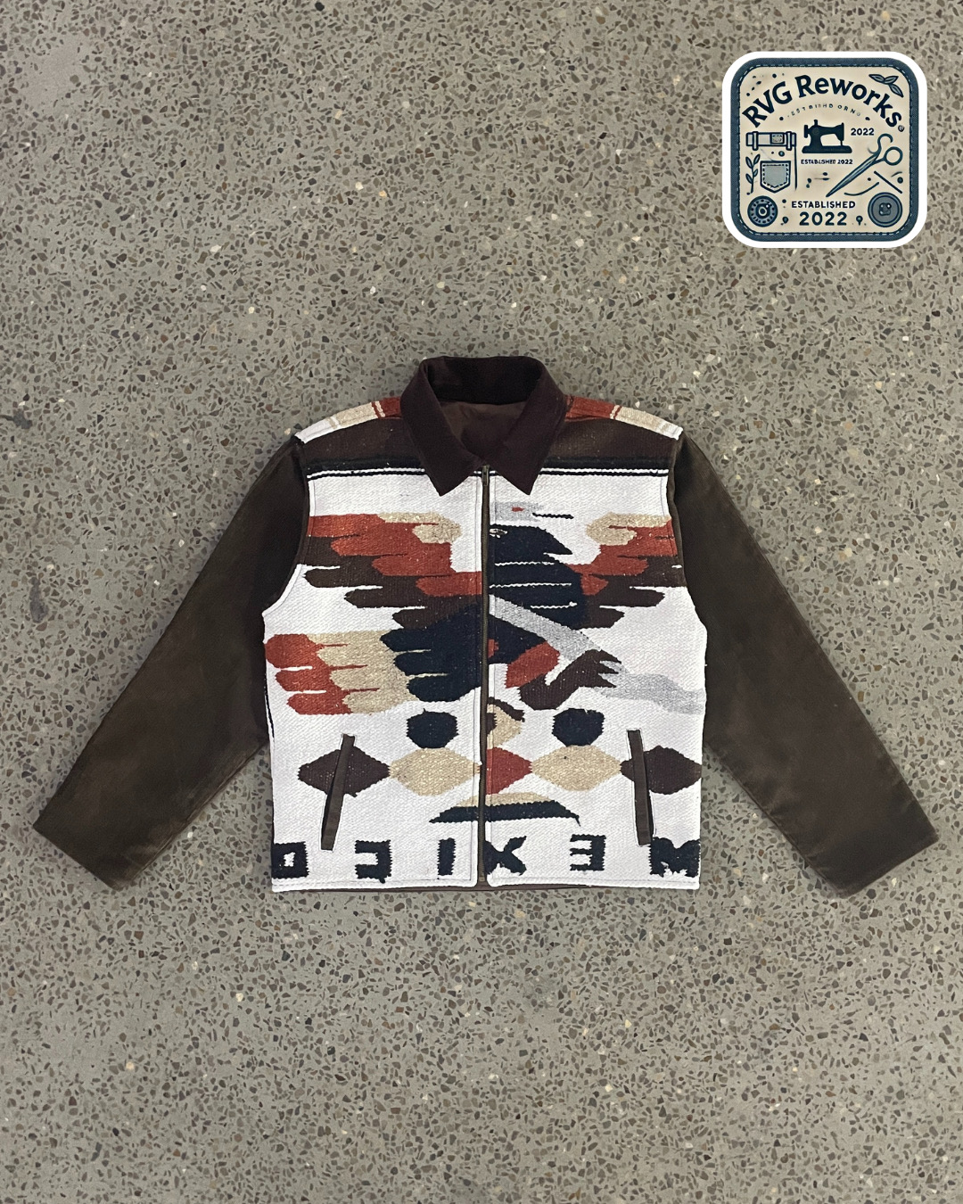アップサイクルラグ コーデュロイ ジャケット