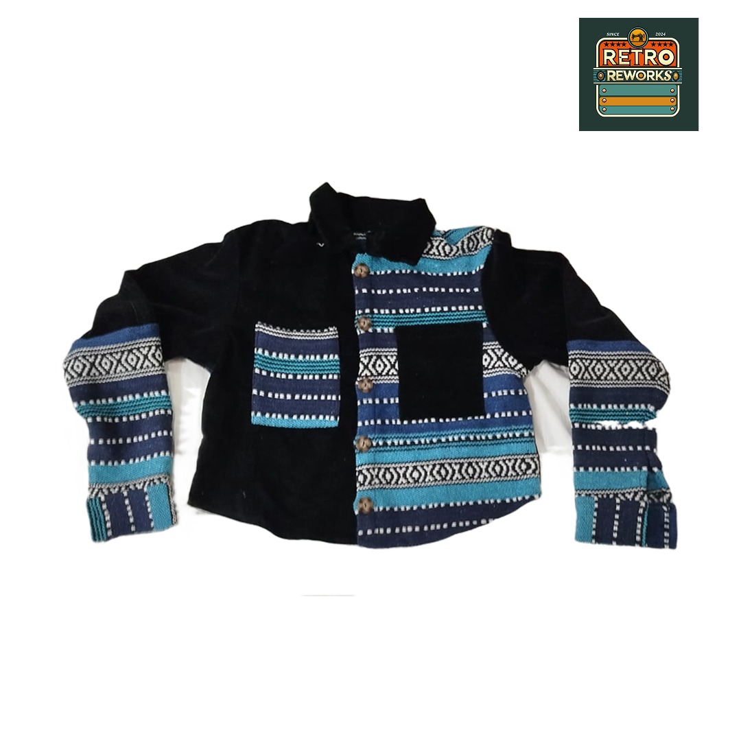 アップサイクルドコーデュロイシャツ