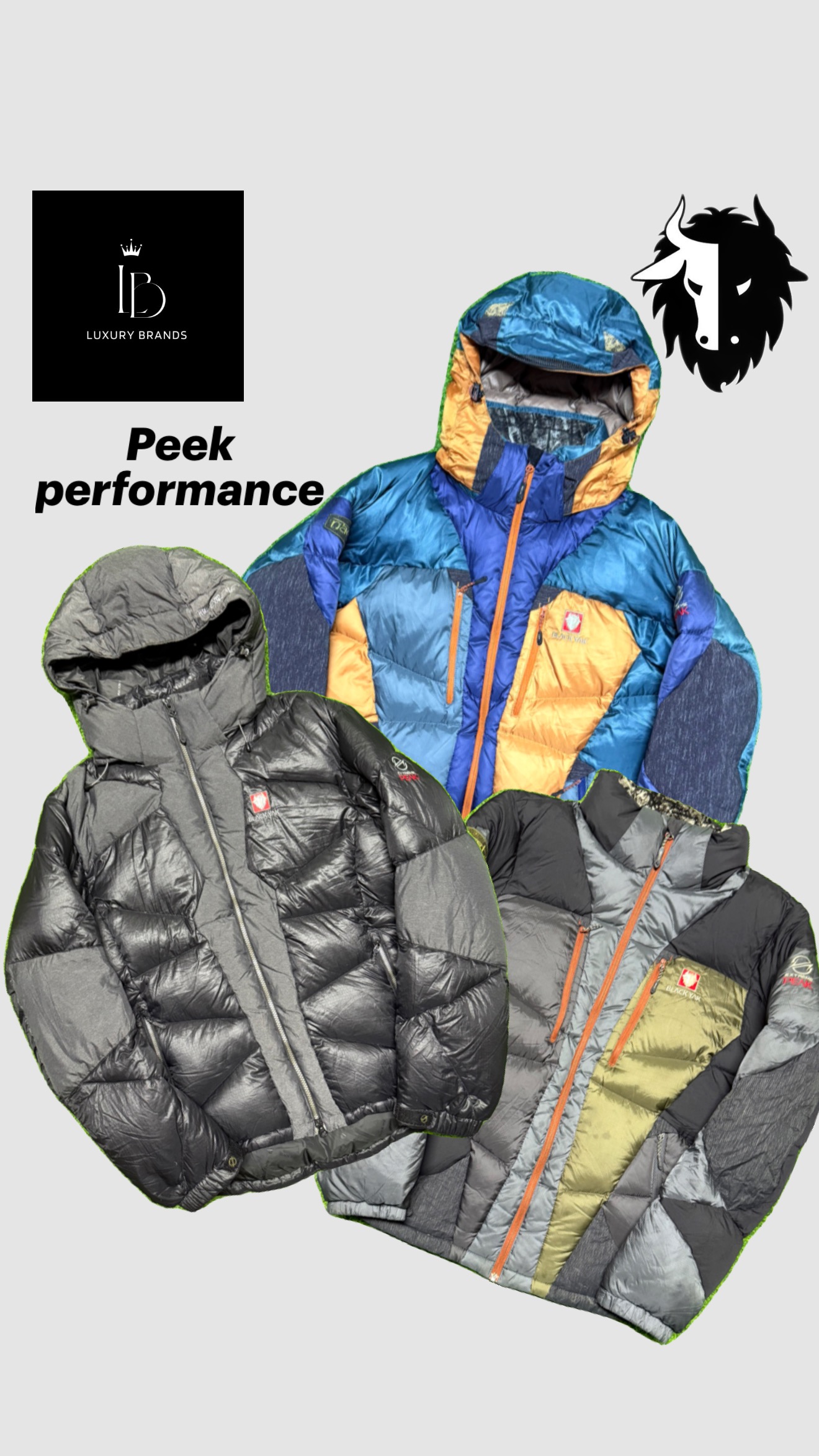 Giubbotti puffer Black yak