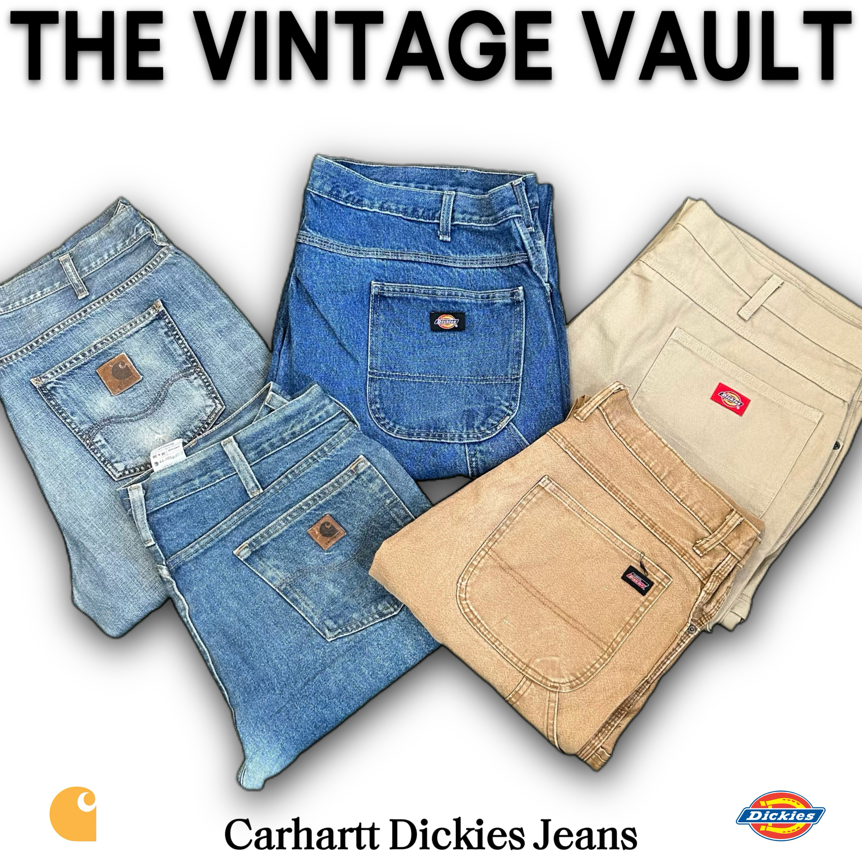 Jeans de trabajo/obrero Carhartt Dickies