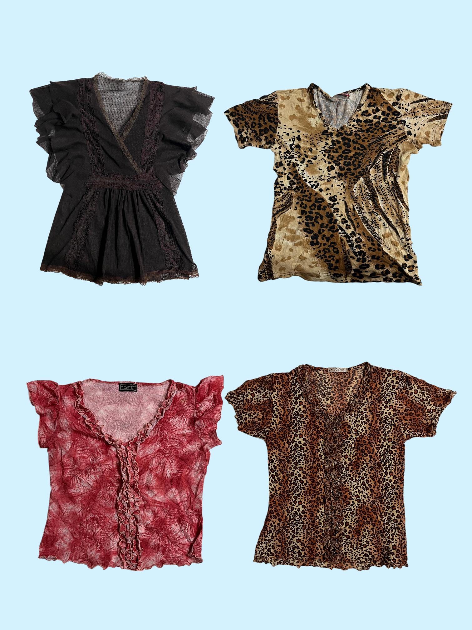 Y2k half sleaves Top TM 010)