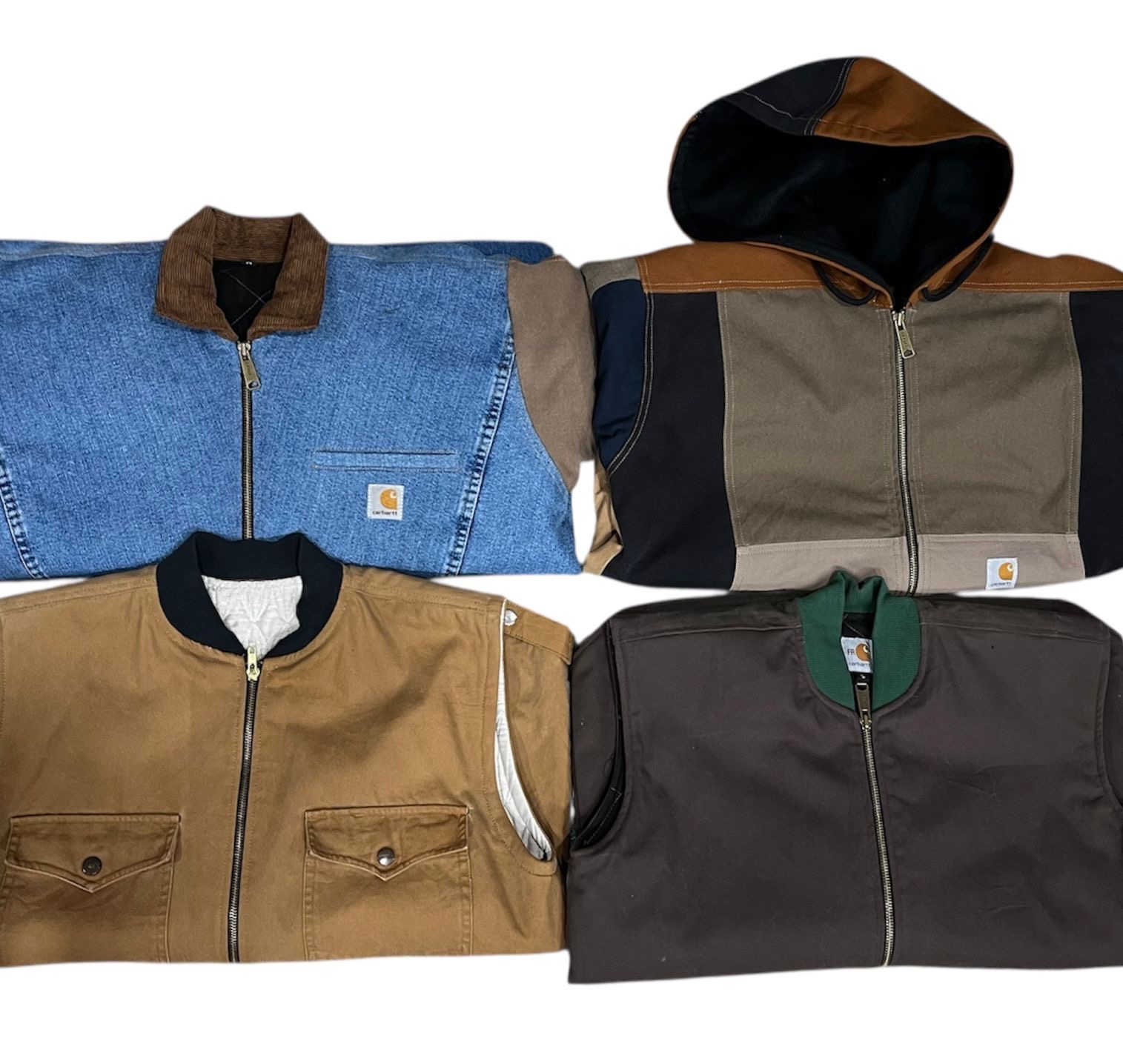 Fa-76 Upcycled mix canvas Carhartt jacket