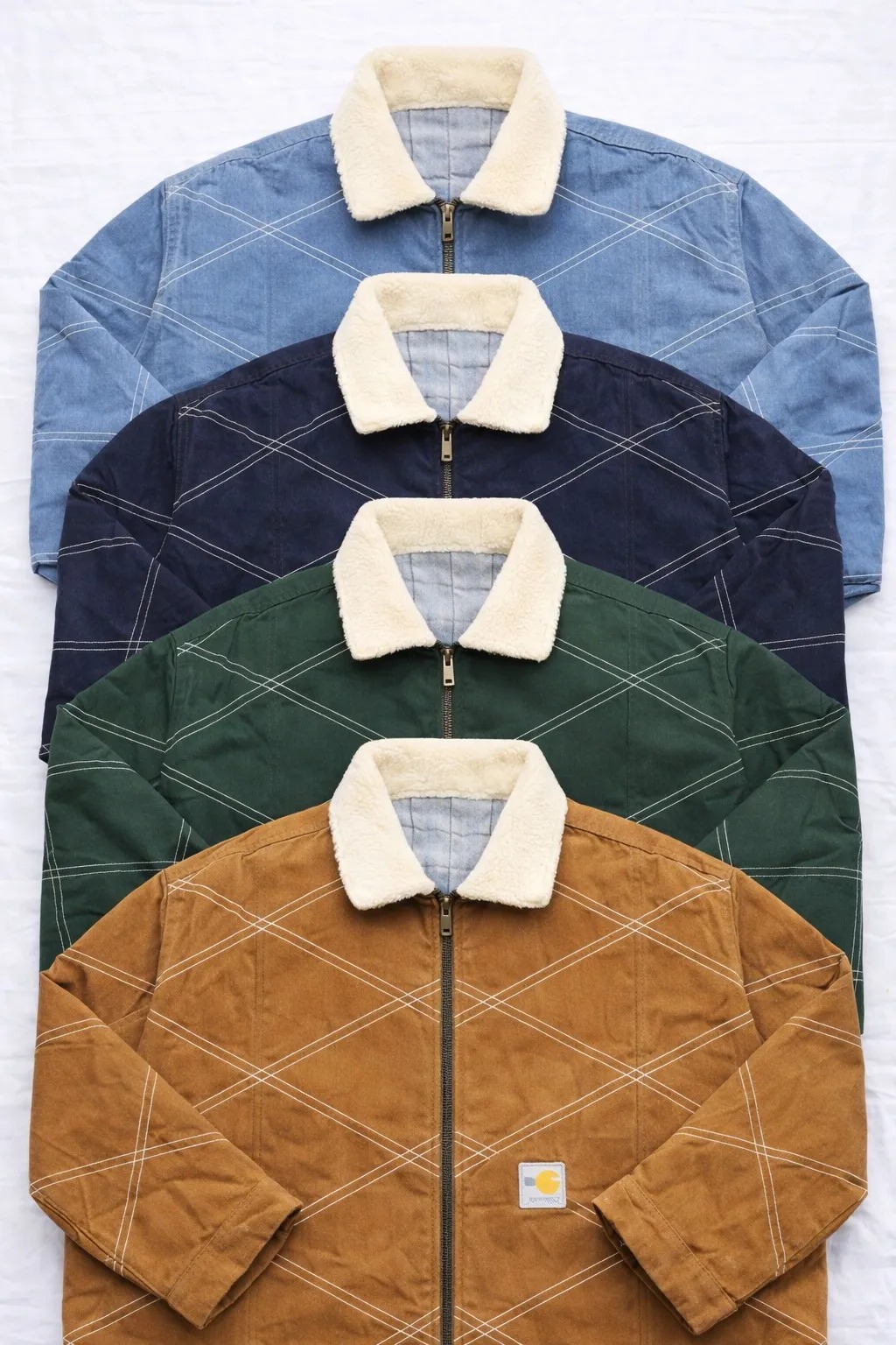 CR1138 アップサイクル作業着ジャケット