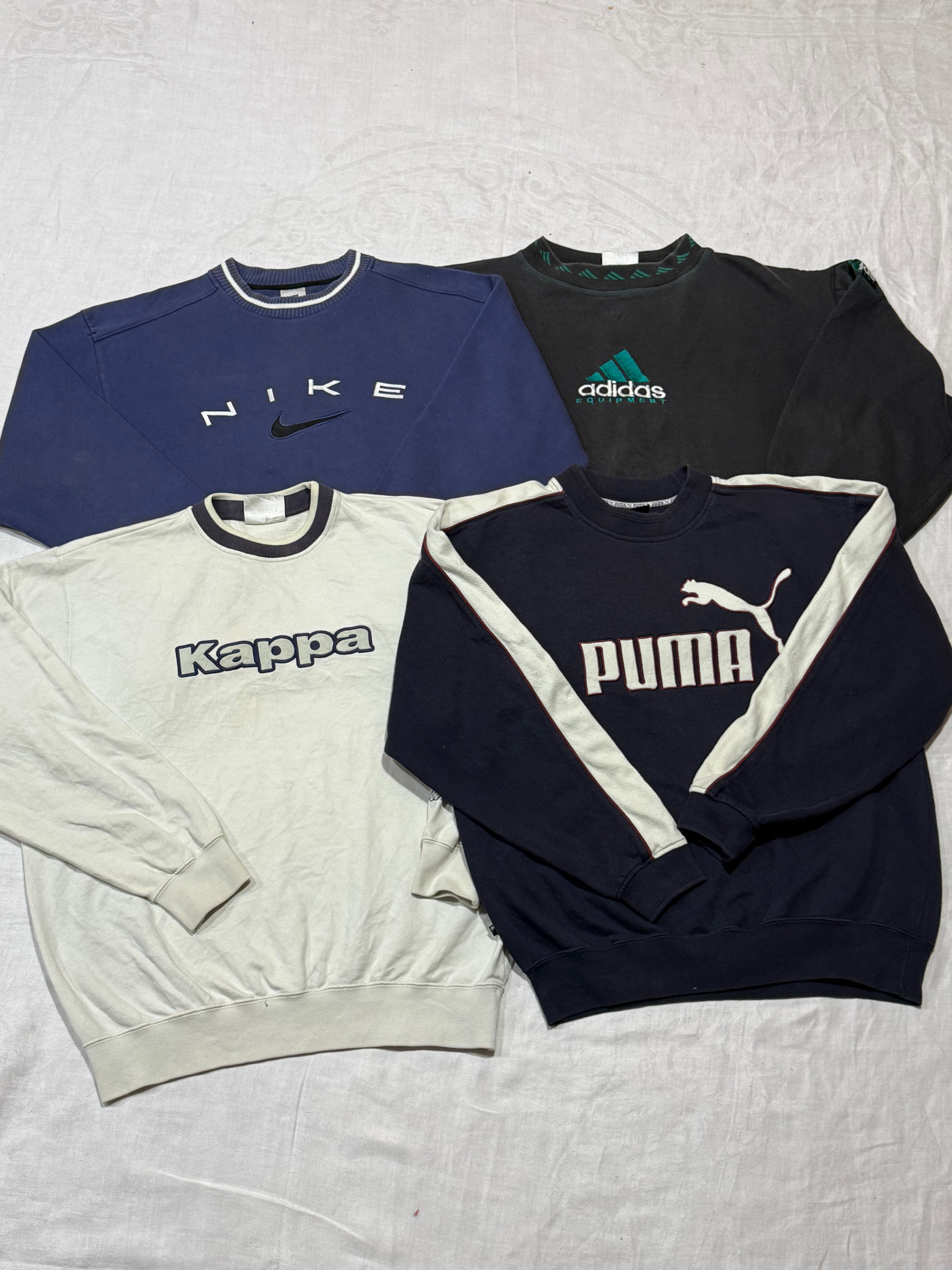 スウェットシャツ Nike adidas kappa and puma