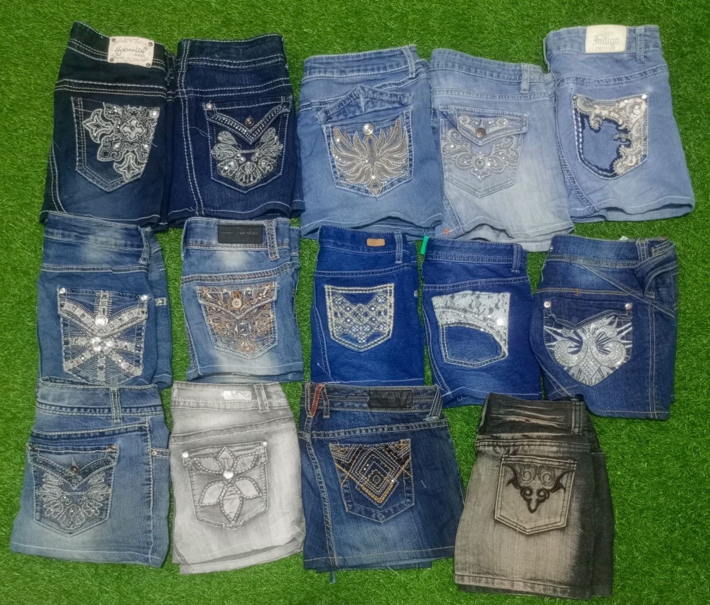 EARL JEANS AND OTHER MIX BRANDS MINI SKIRTS ( ID 3..