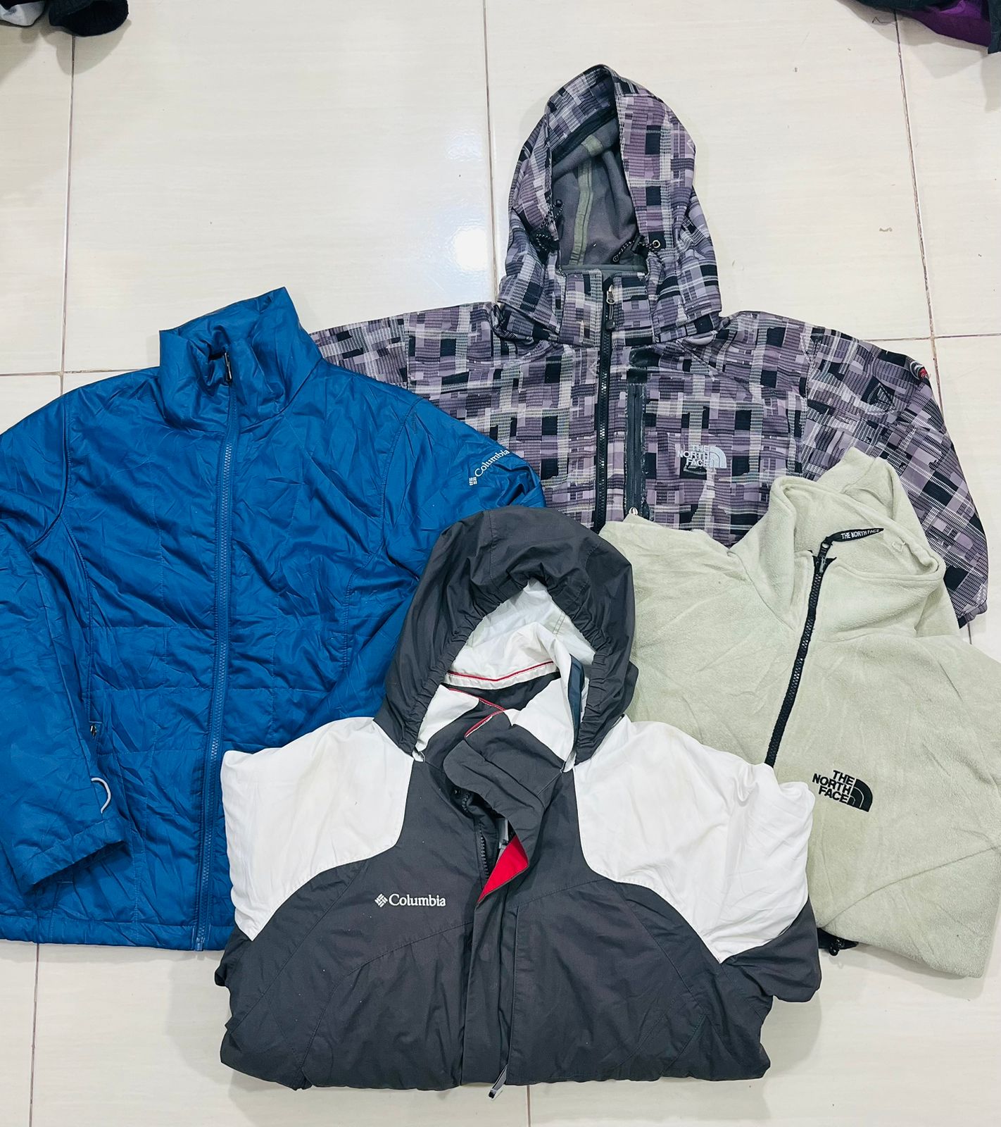 「North Face & Columbia ジャケット」