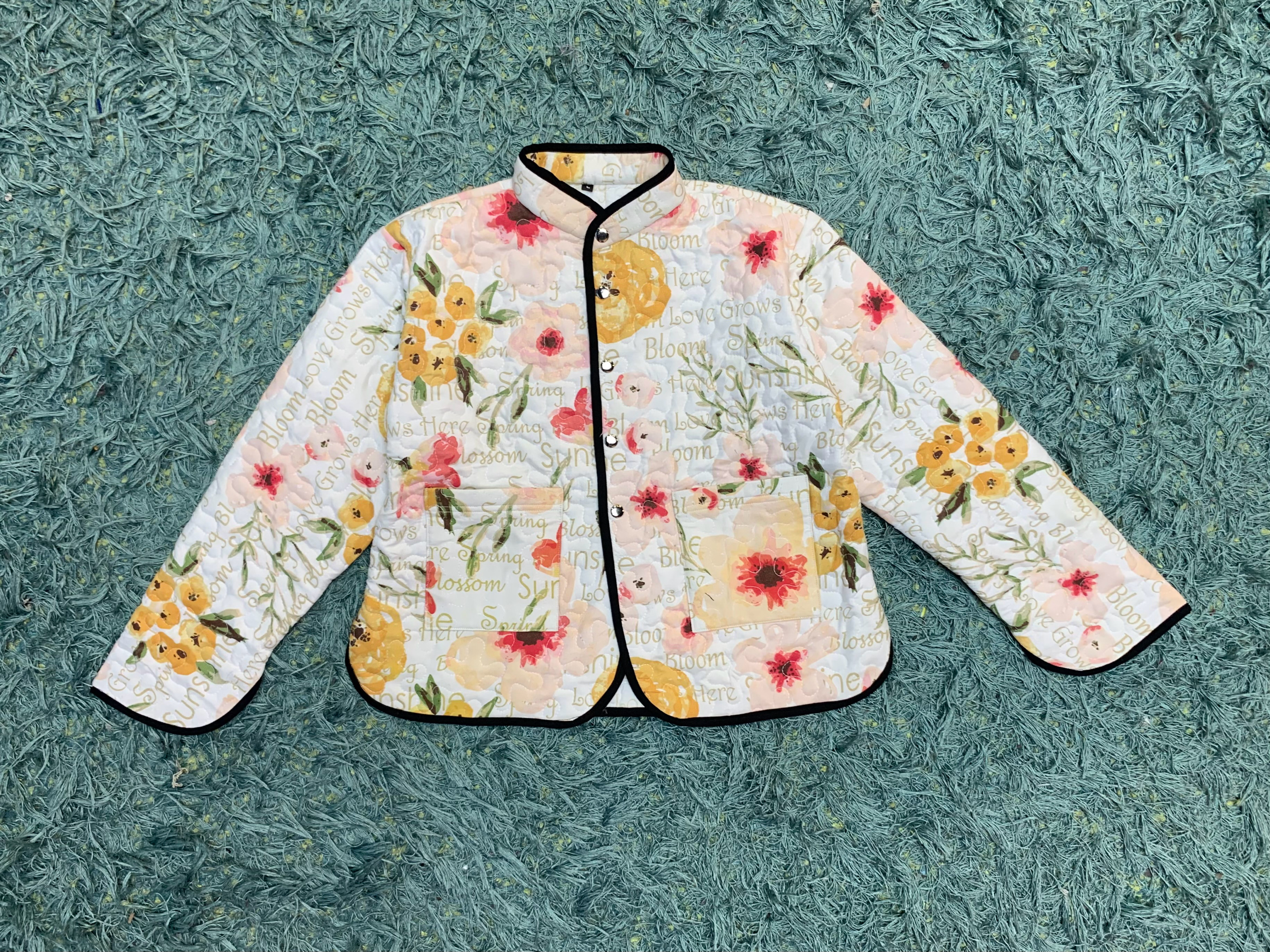 アップサイクル キルティング スタイリッシュ ジャケット (RW-01)