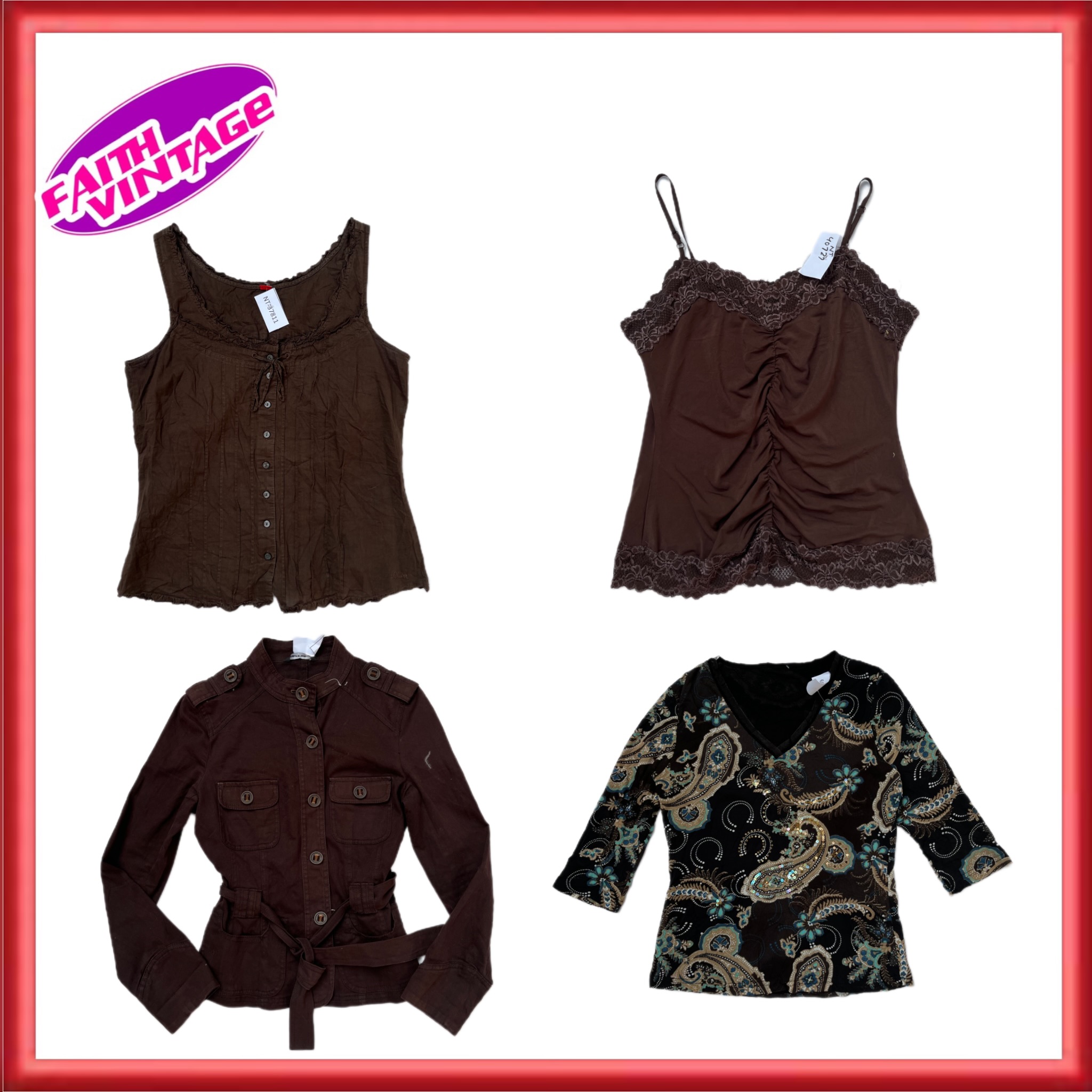 La robe et les tops Fashion Quake (FV-410)