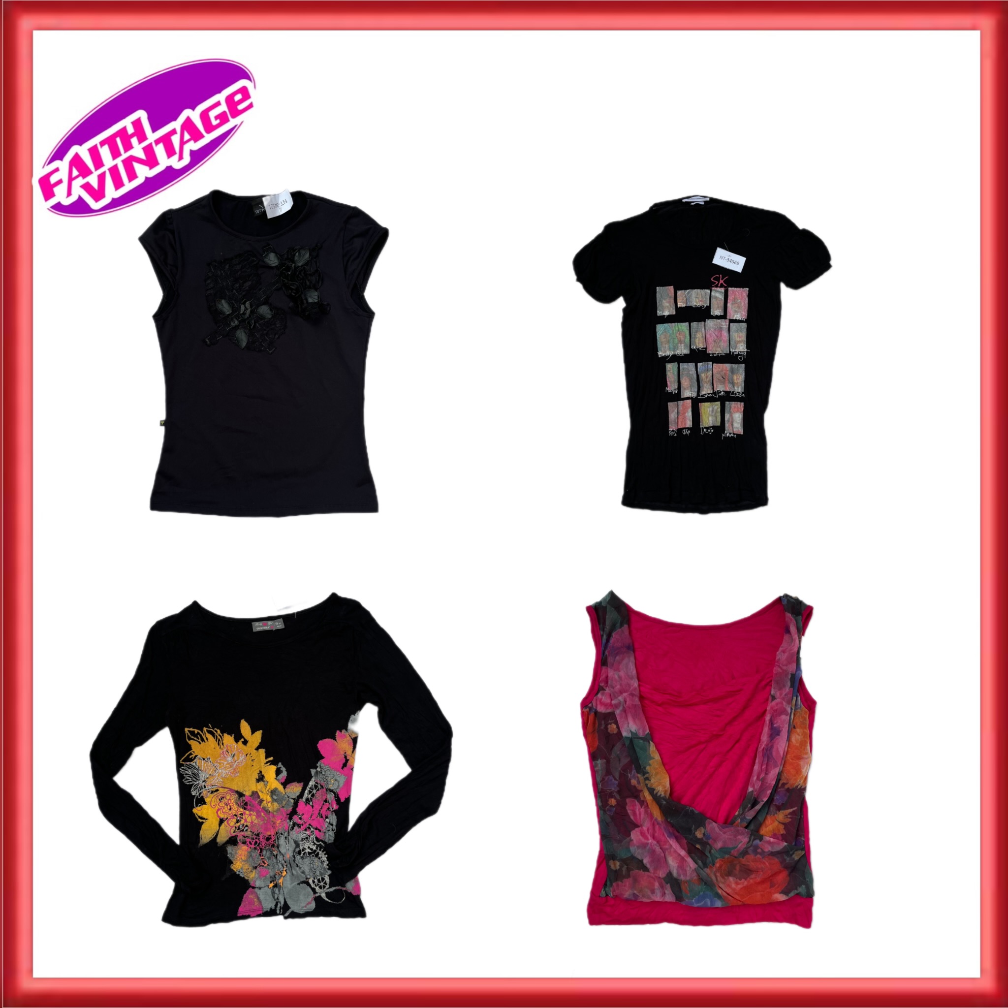 Snazzy Odities Mix Top,Dress and Skirt Set(FV-411)