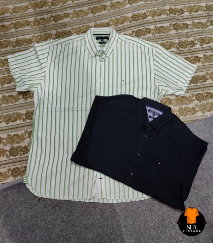 トミーヒルフィガー コットンシャツ